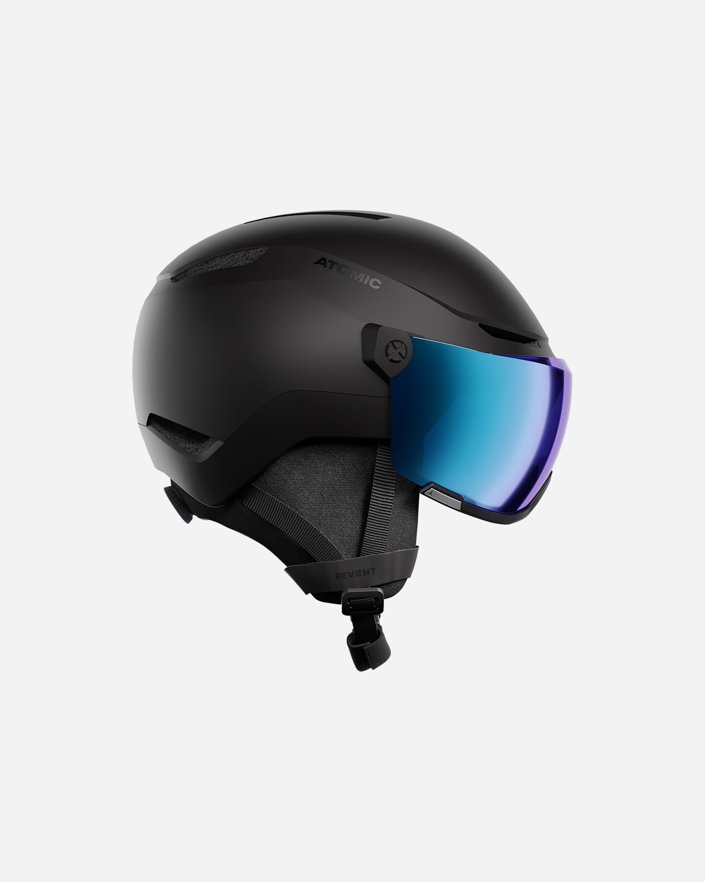 Casco sci ATOMIC REVENT VISOR STEREO M - Nero - 1 | Cisalfa Sport