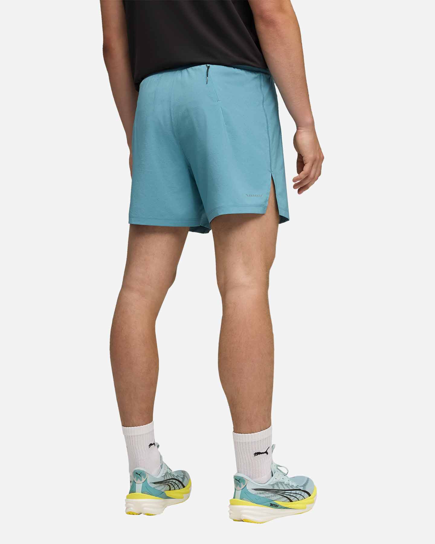 Short running PUMA DREAMRUN 5'' M - Verde - 3 | Cisalfa Sport