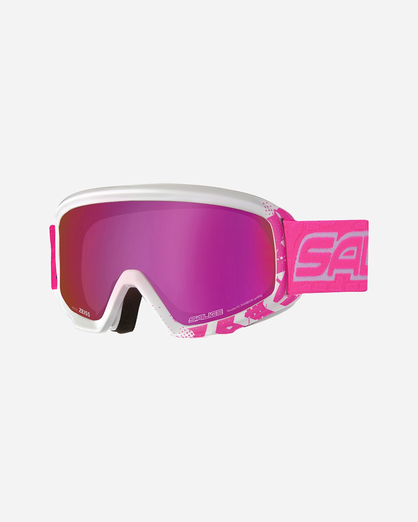 Maschera sci SALICE 708DARWFD JR - Bianco - 0 | Cisalfa Sport