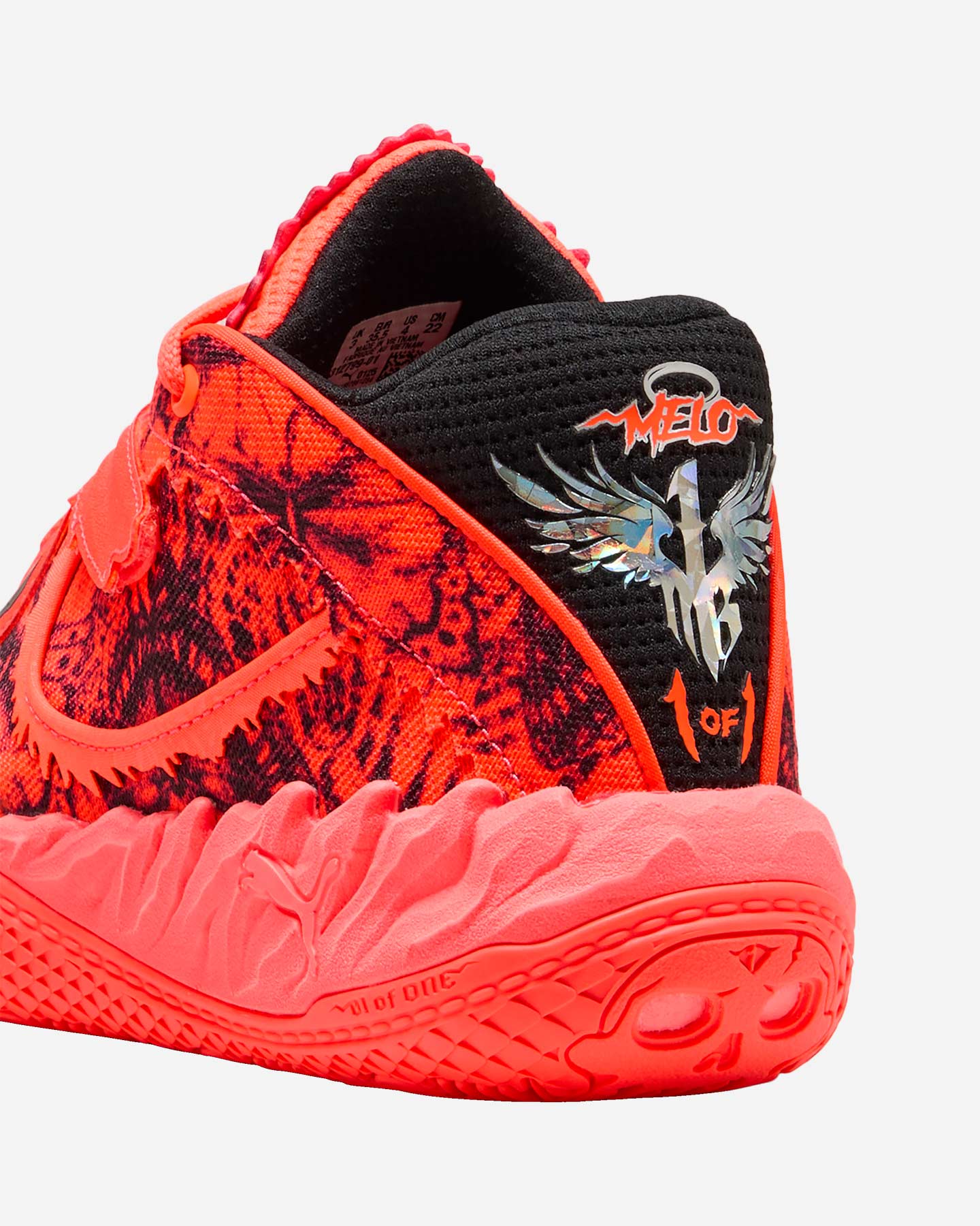 Scarpe basket PUMA MB5 JR - Rosso - 5 | Cisalfa Sport