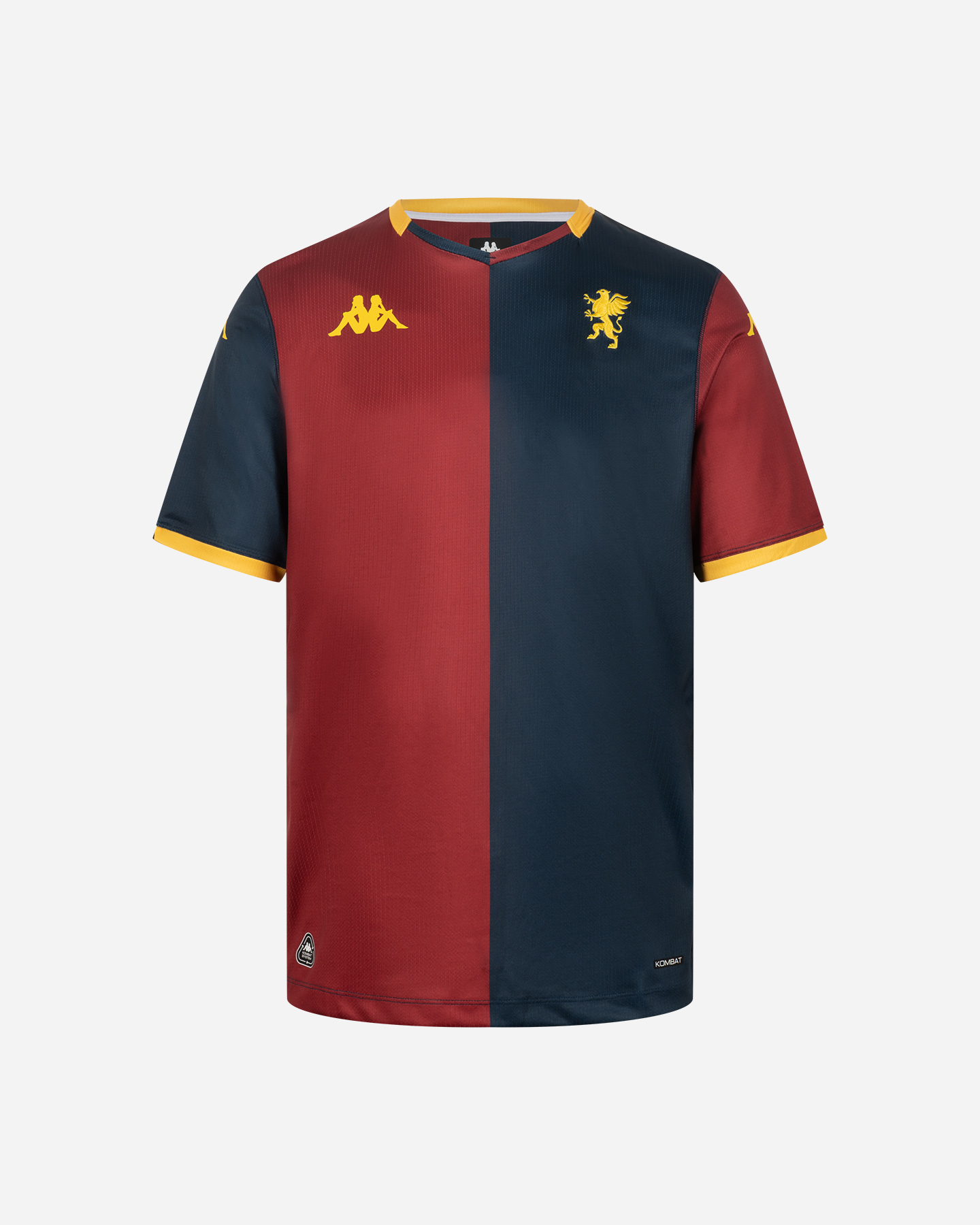 Maglia calcio ufficiale KAPPA GENOA HOME KOMBAT 25-26 M - Color mix - 0 | Cisalfa Sport