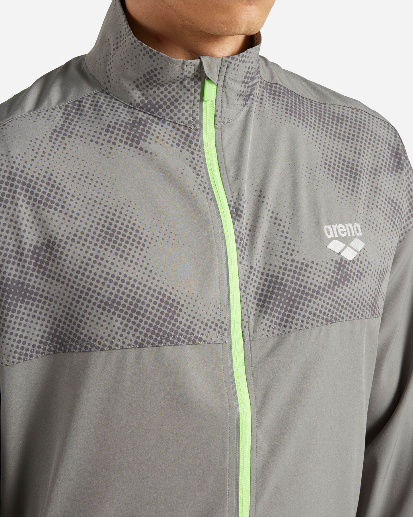 Giacca running ARENA BREATH M - Grigio - 4 | Cisalfa Sport