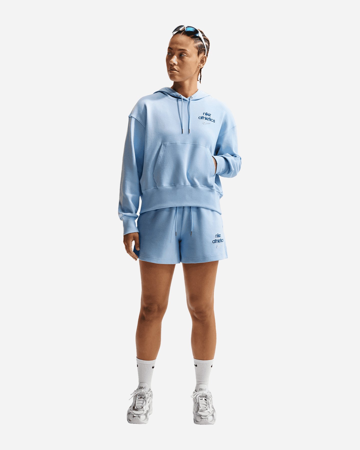 Felpa NIKE GYM LIFE W - Azzurro - 2 | Cisalfa Sport