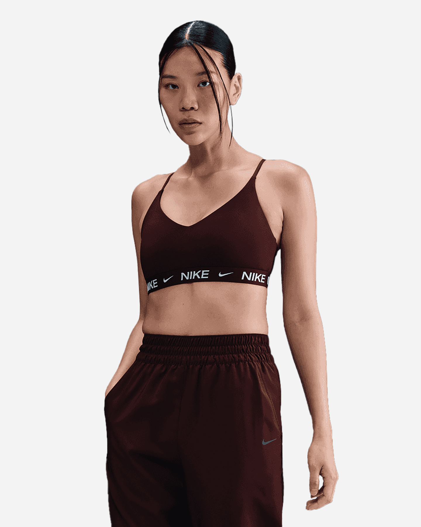 Bra training NIKE INDY LS W - Rosso - 0 | Cisalfa Sport