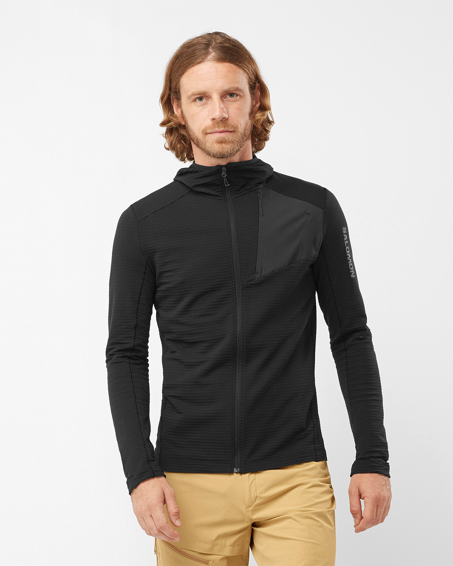 Pile SALOMON ESSENTIAL OUTLINE M - Nero - 2 | Cisalfa Sport