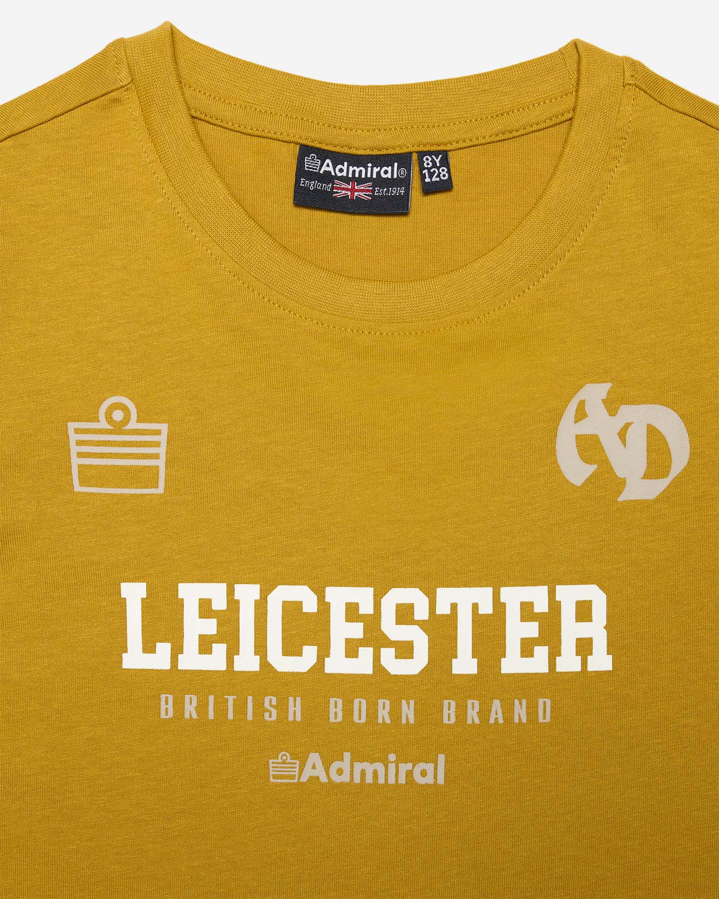 T-shirt ADMIRAL GOTHIC COLLEGE JR - Giallo - 2 | Cisalfa Sport