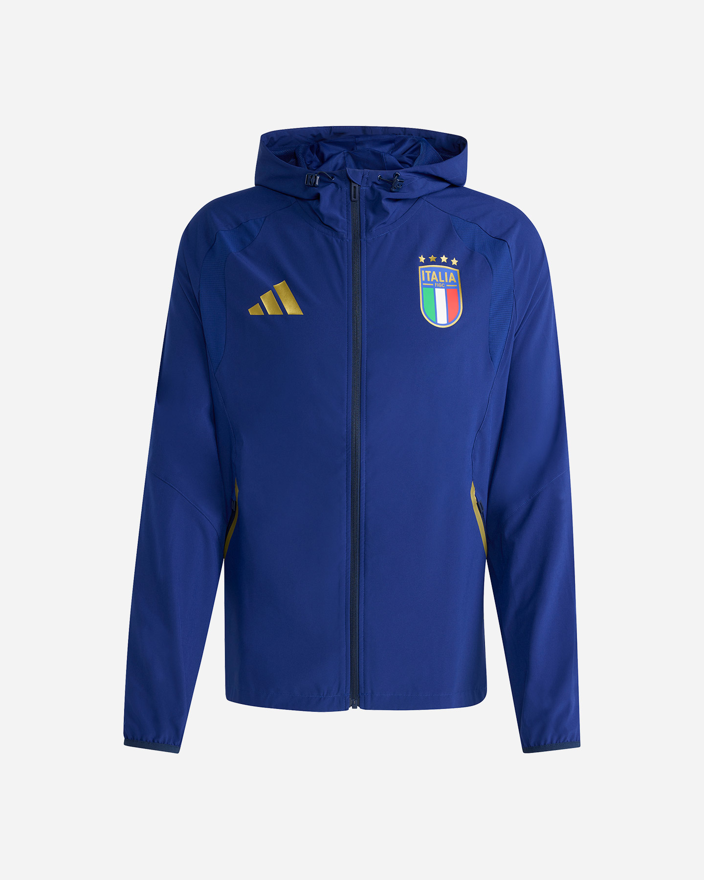 Adidas Italia Figc M - Abbigliamento Calcio Ufficiale - Uomo - Blu
