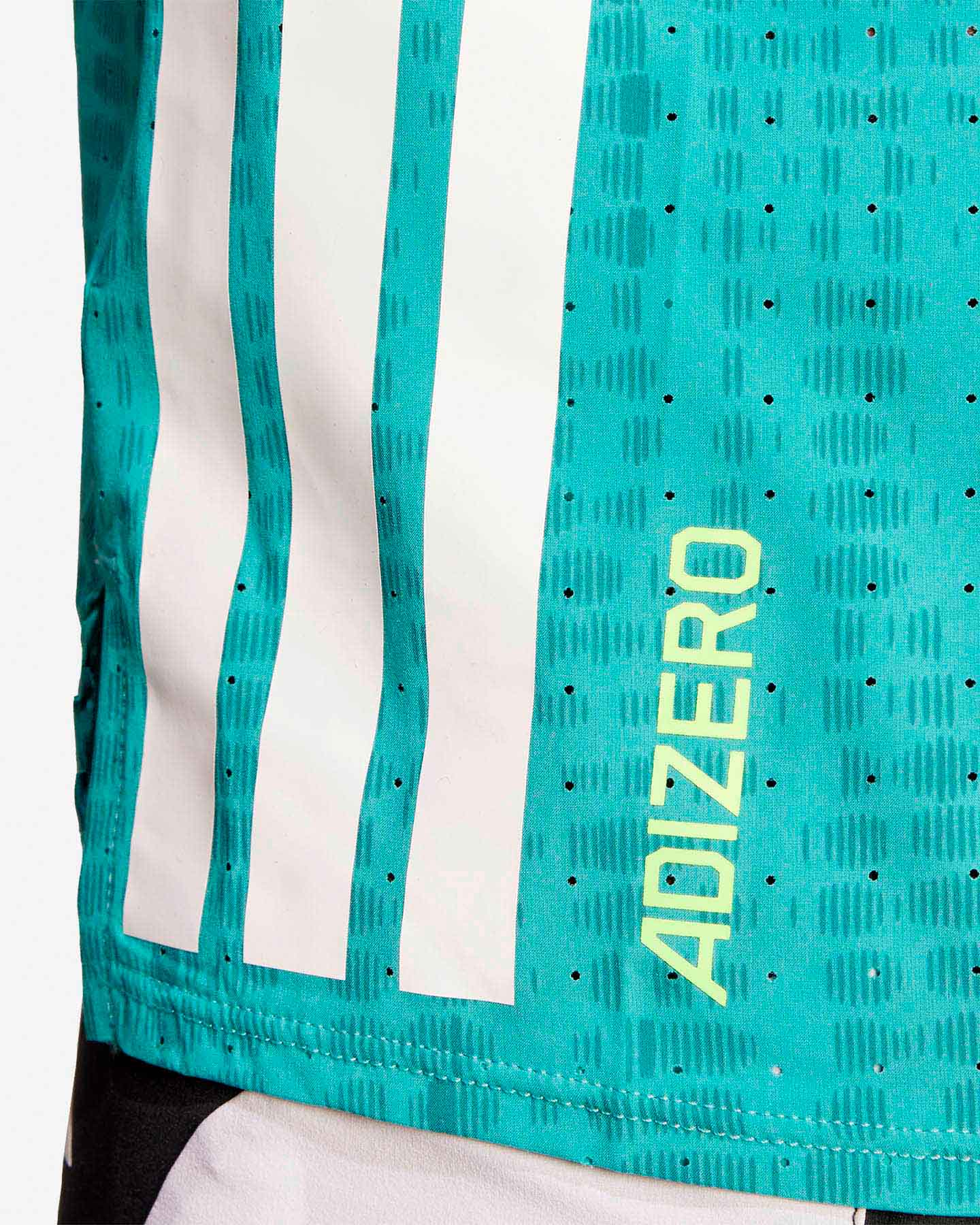 Canotta running ADIDAS ADIZERO W - Verde - 5 | Cisalfa Sport