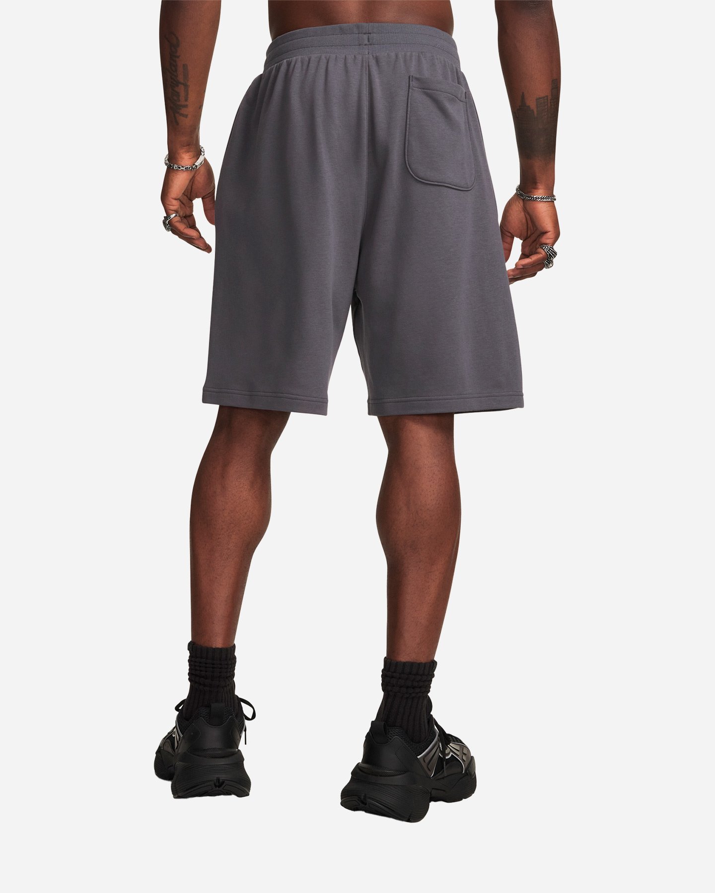 Pantaloncini UNDER ARMOUR RIVAL TERRY GRAPHIC M - Grigio - 1 | Cisalfa Sport