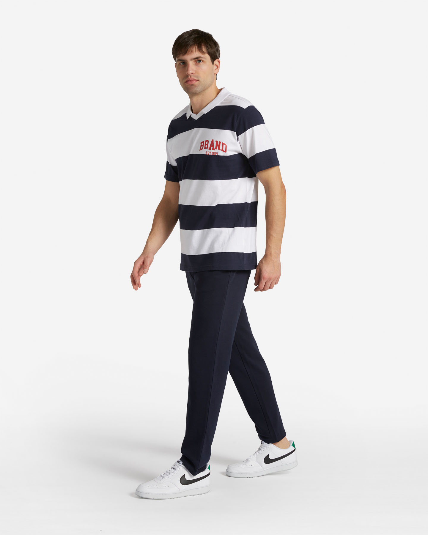 T-shirt ADMIRAL STRIPES M - 9 | Cisalfa Sport
