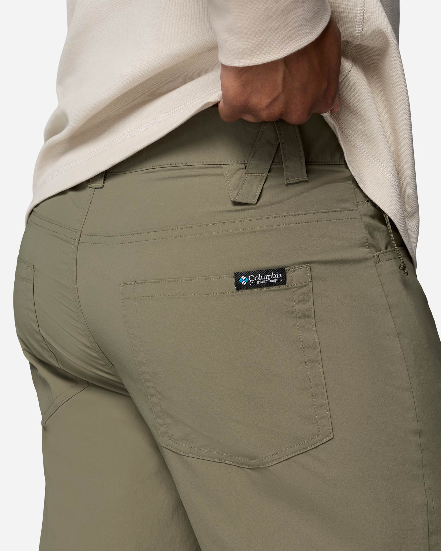 Pantalone outdoor COLUMBIA ROC LITE 5 M - Verde - 4 | Cisalfa Sport