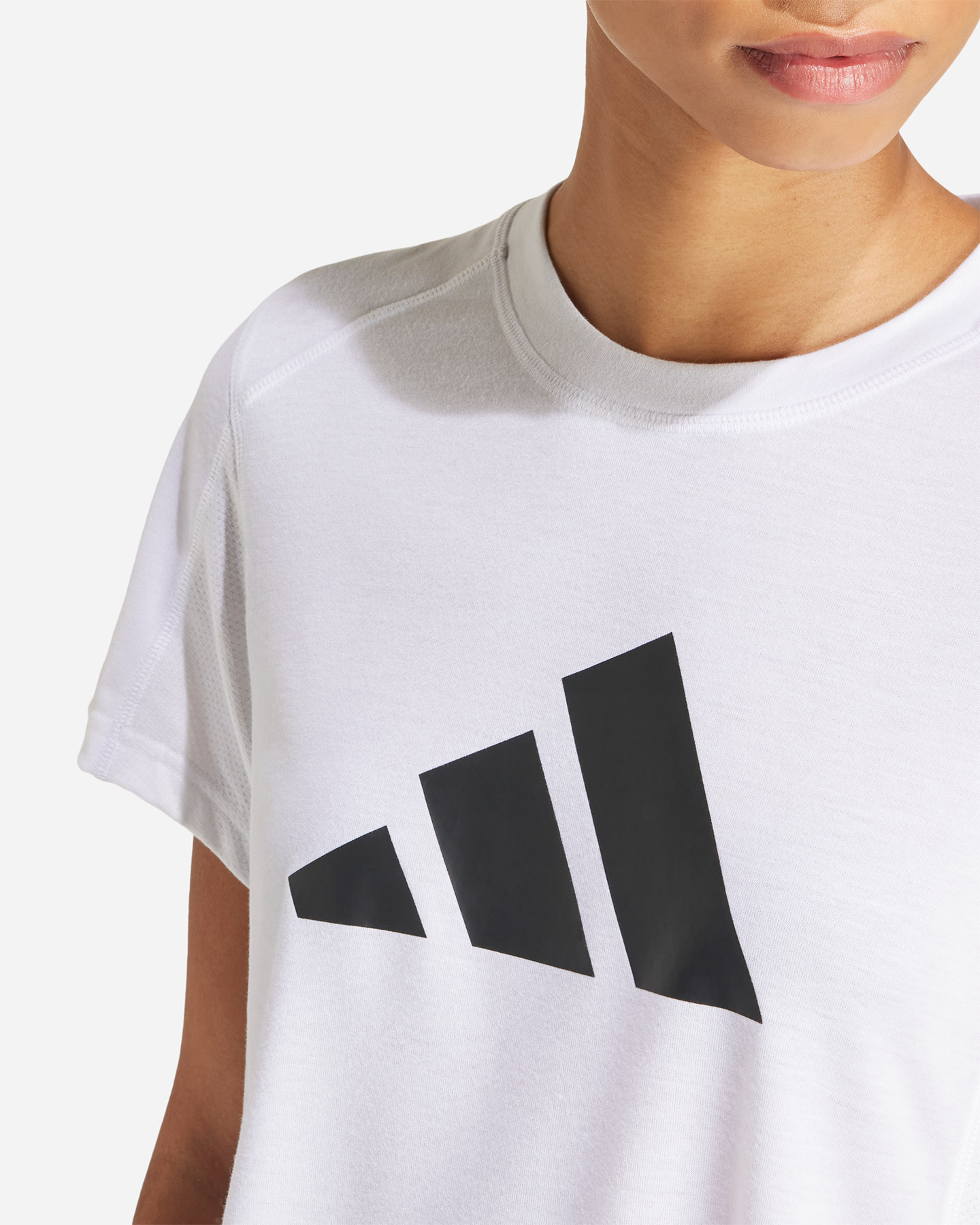 T-shirt training ADIDAS ESSENTIAL BIG LOGO W - Rosa - 4 | Cisalfa Sport