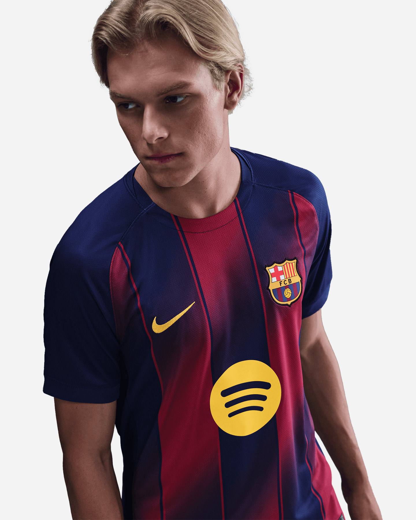 Maglia calcio ufficiale NIKE BARCELLONA HOME 25-26 M - Color mix - 4 | Cisalfa Sport