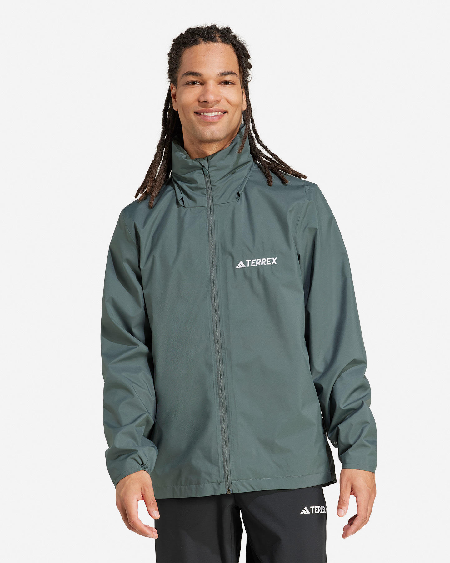 Giacca outdoor ADIDAS ESSENTIAL M - Verde - 1 | Cisalfa Sport