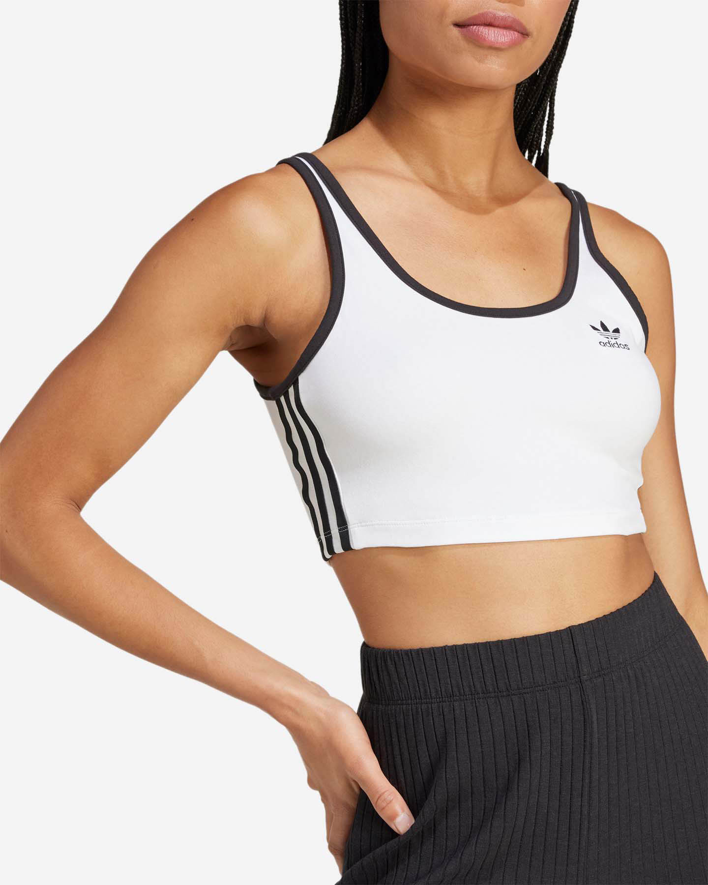 Canotta ADIDAS ORIGINALS W - Bianco - 4 | Cisalfa Sport