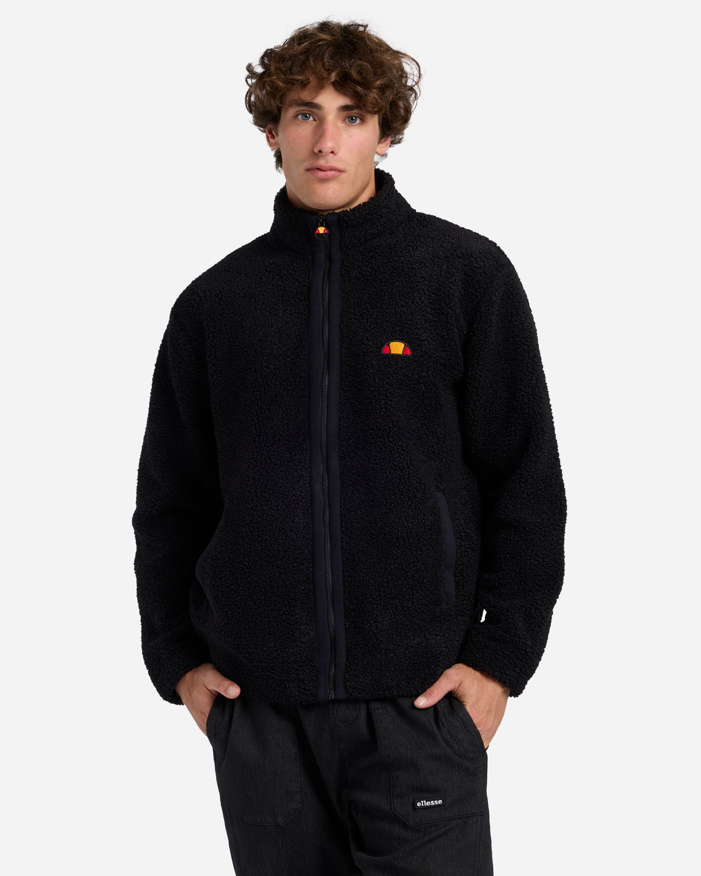 Felpa ELLESSE CLASSIC PATCH M - Nero - 0 | Cisalfa Sport