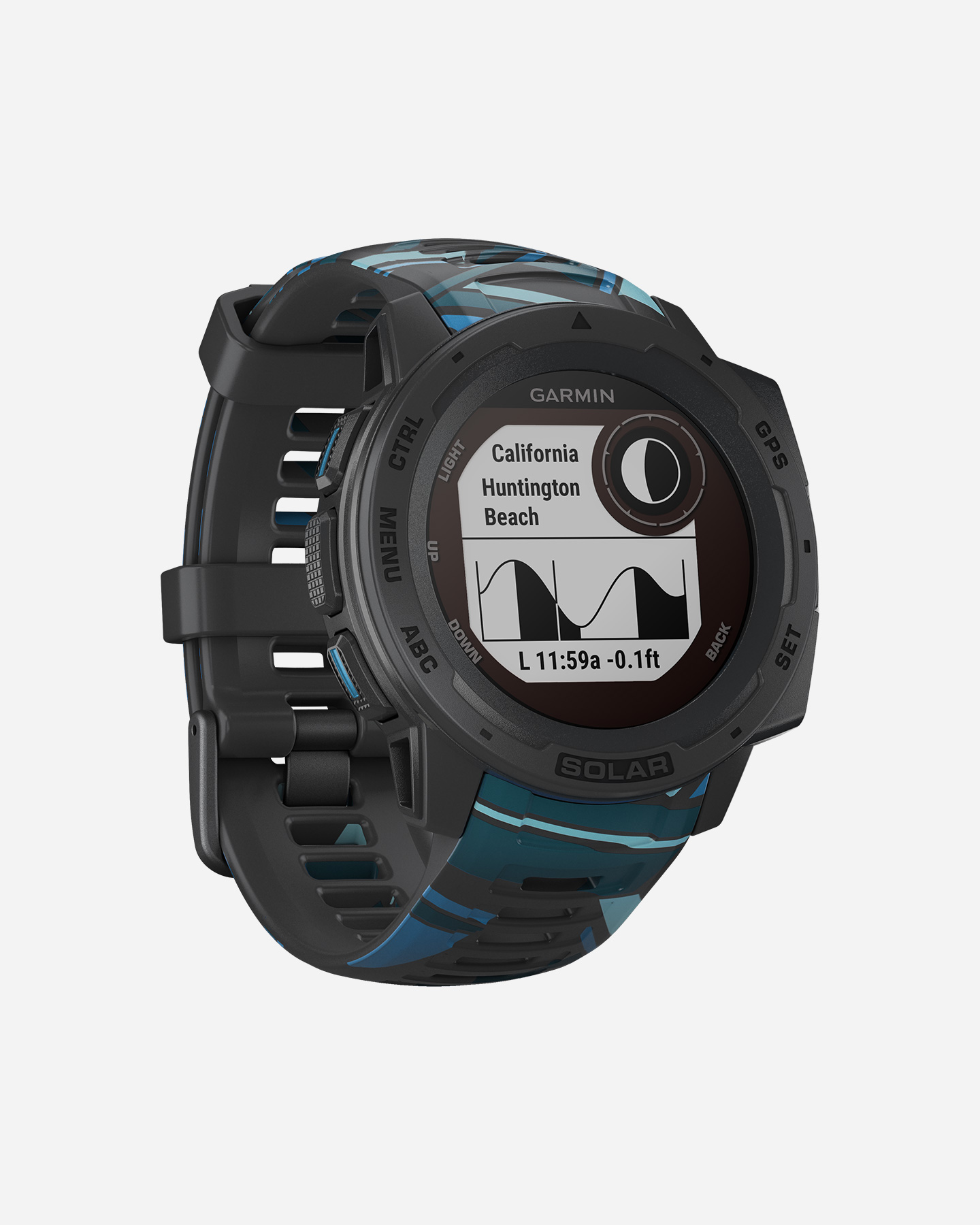 Orologio multifunzione GARMIN INSTINCT SOLAR SURF  - Nero - 3 | Cisalfa Sport