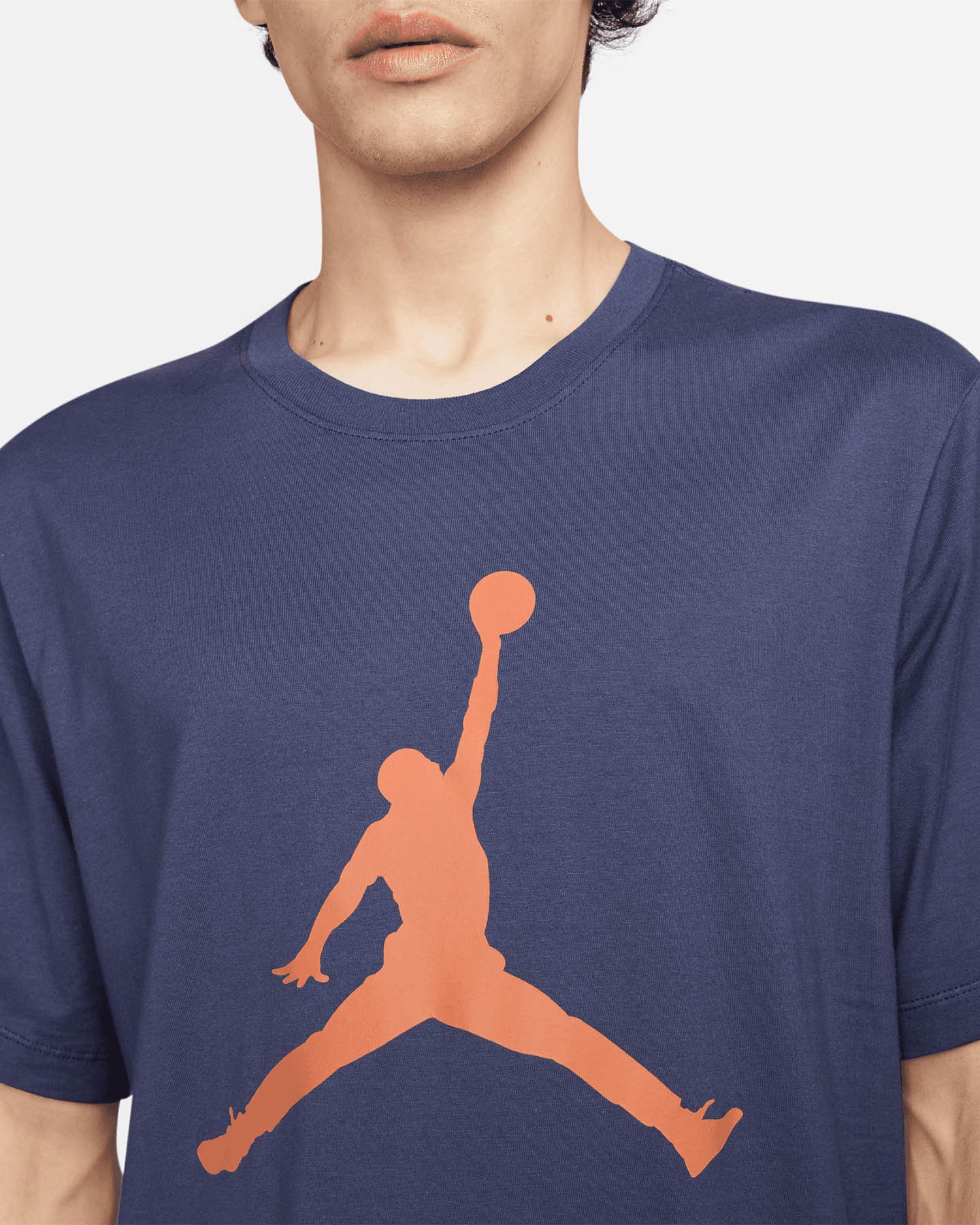 Maglia basket NIKE JORDAN JUMPMAN CREW M - Viola - 2 | Cisalfa Sport