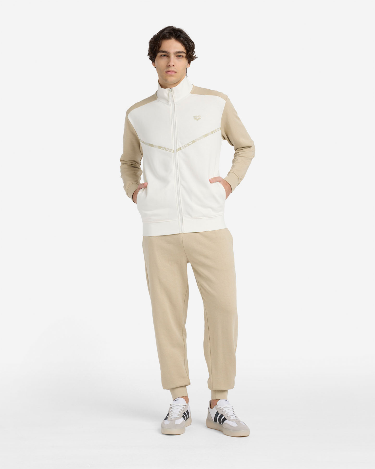 Tuta ARENA ATHLETIC PROGRESS M - Beige - 4 | Cisalfa Sport