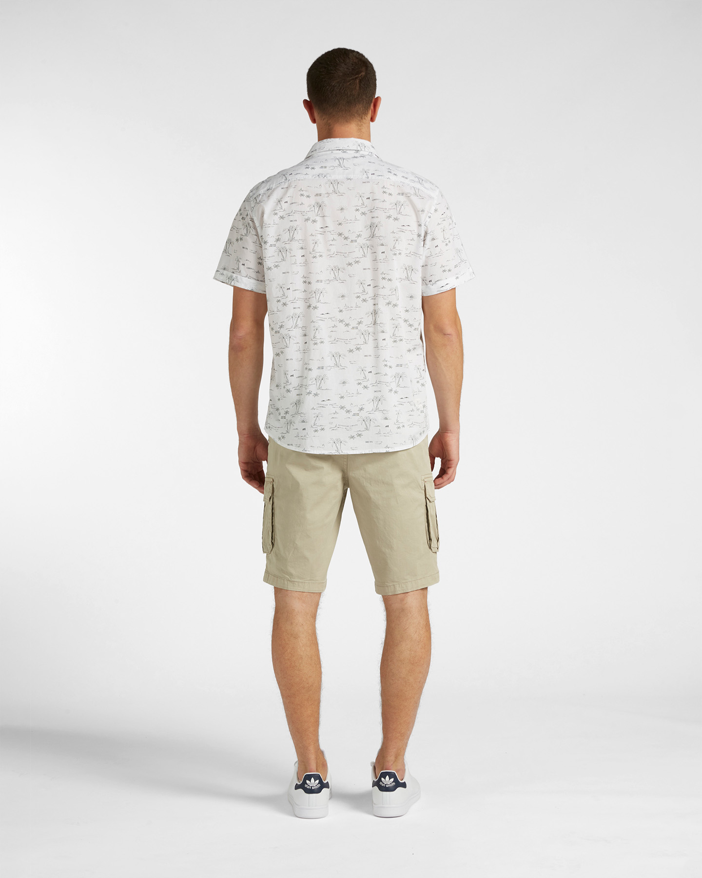 Camicia MISTRAL PRINTED HAWAII M - Bianco - 2 | Cisalfa Sport