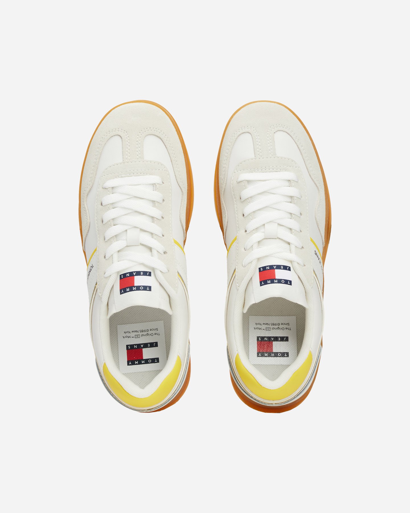 Scarpe sneakers TOMMY HILFIGER COURT SNEAKER W - Giallo - 3 | Cisalfa Sport