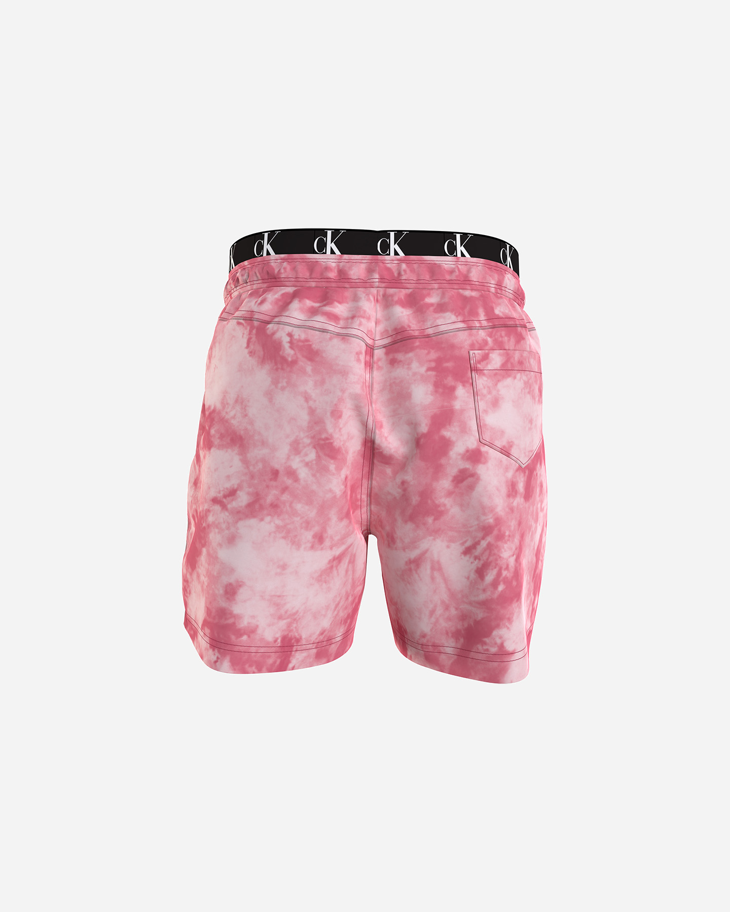 Boxer mare CALVIN KLEIN JEANS TIE DYE M - Rosa - 3 | Cisalfa Sport