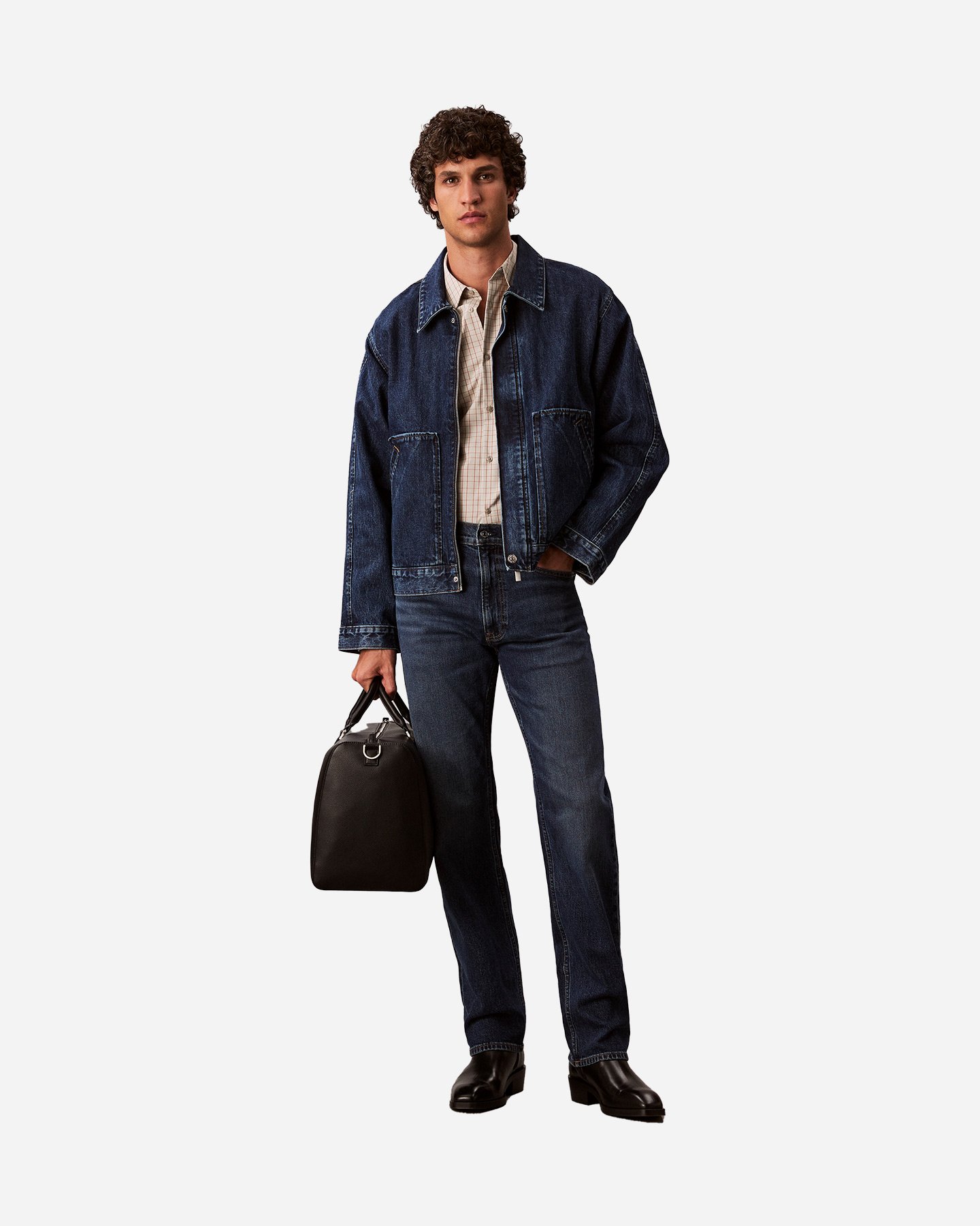 Jeans CALVIN KLEIN JEANS STANDARD STRAIGHT L32 M - Denim - 1 | Cisalfa Sport