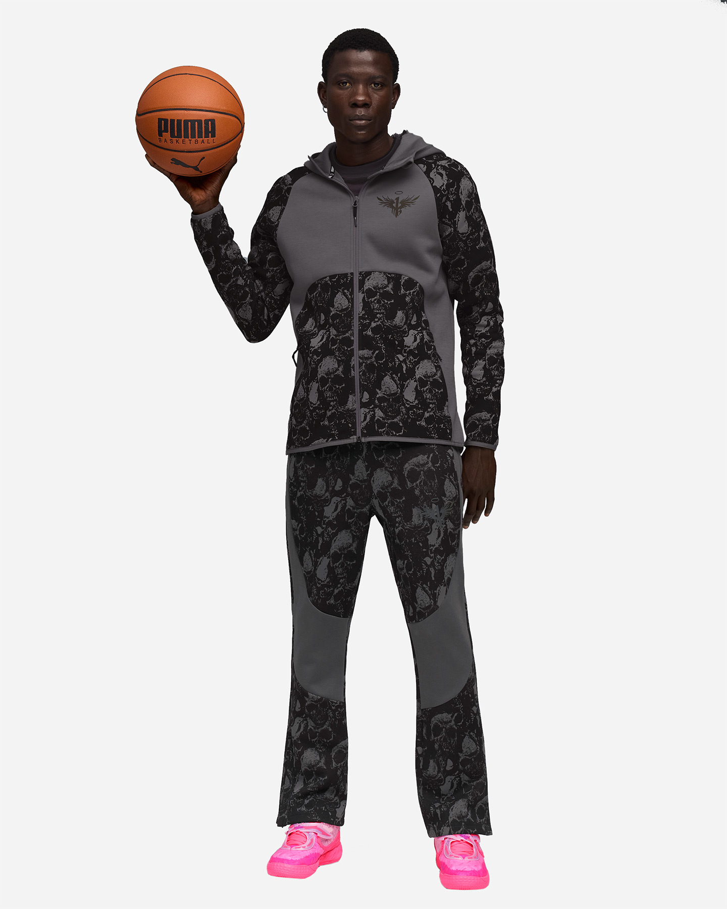 Abbigliamento basket PUMA LAMELO WORLD TOURNAMENT M - Grigio - 4 | Cisalfa Sport