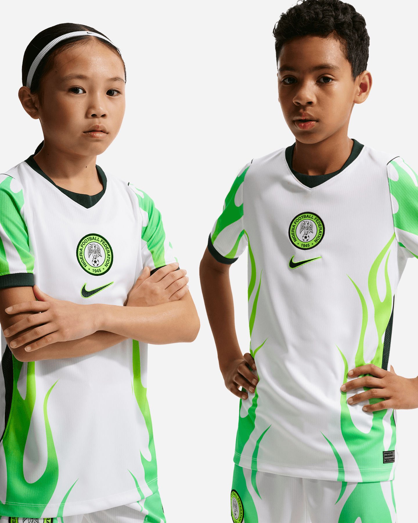 Maglia calcio ufficiale NIKE NIGERIA AWAY 26 JR - Color mix - 2 | Cisalfa Sport