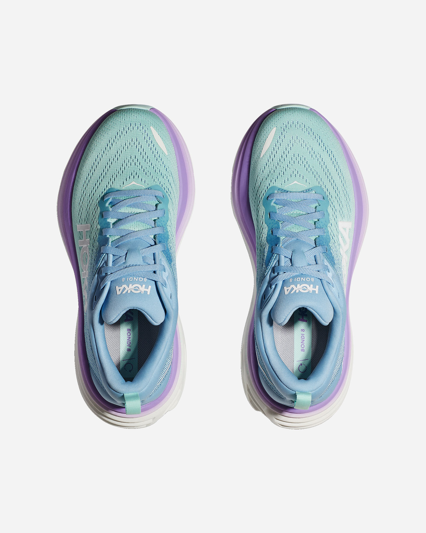 Scarpe running HOKA BONDI 8 W - Blu - 3 | Cisalfa Sport