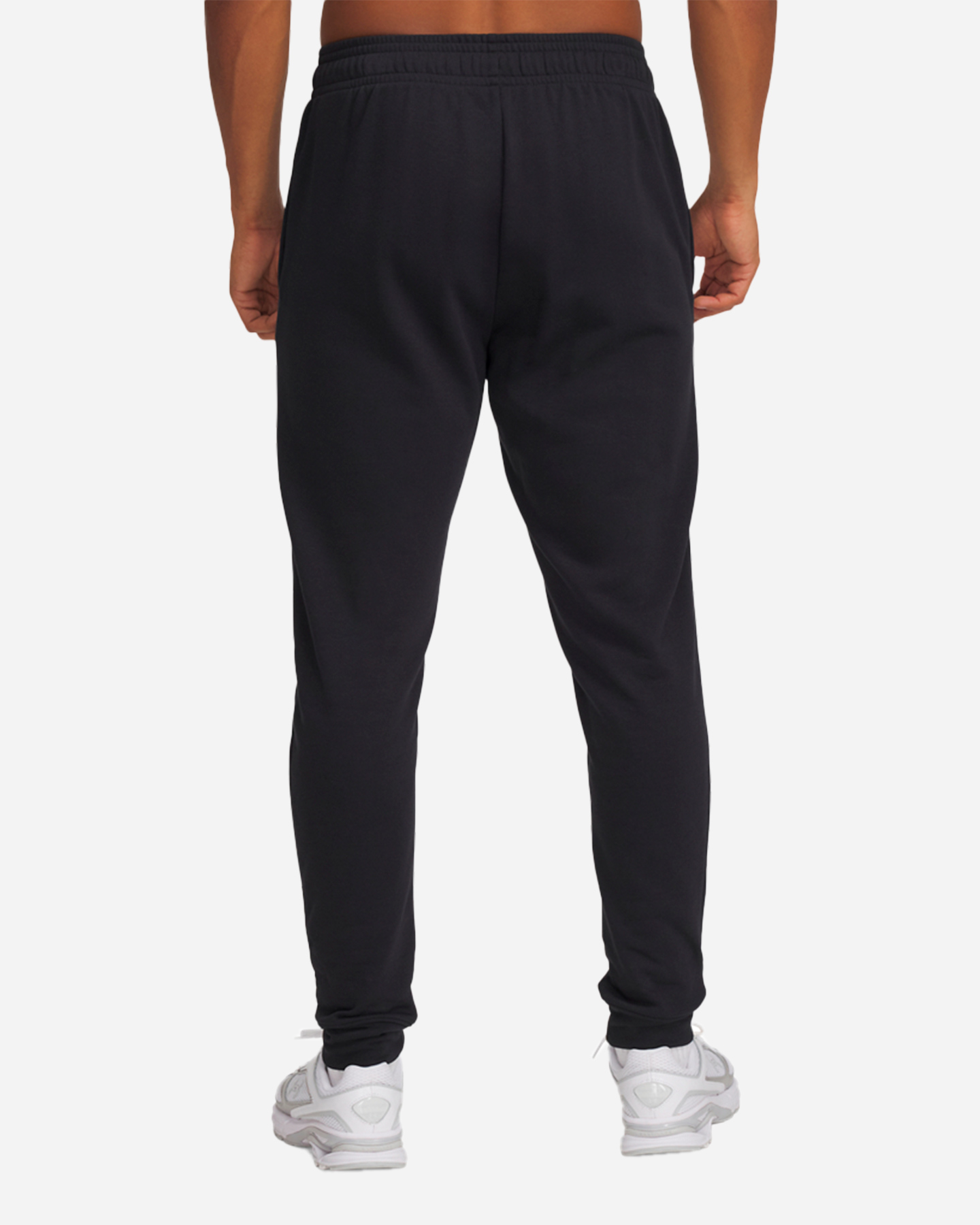 Pantalone UNDER ARMOUR RIVAL TERRY LOGO M - Nero - 1 | Cisalfa Sport