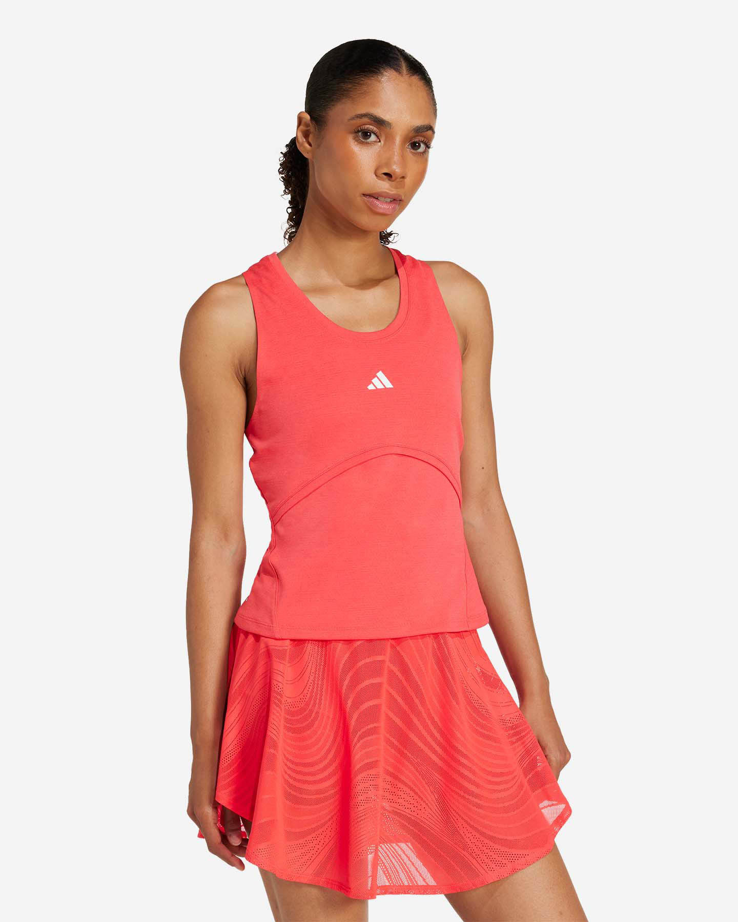 T-shirt tennis ADIDAS AO24 W - Rosso - 2 | Cisalfa Sport