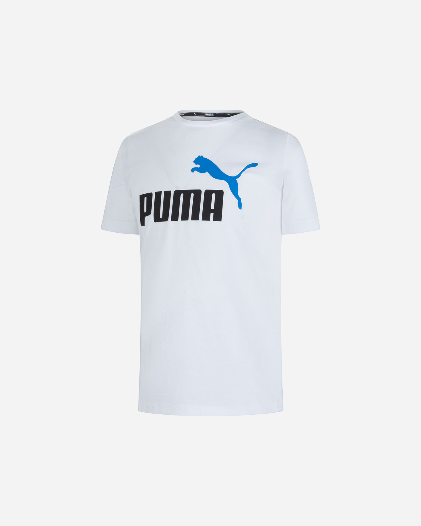 T-shirt PUMA ESSENTIAL+ LOGO JR - Bianco - 0 | Cisalfa Sport