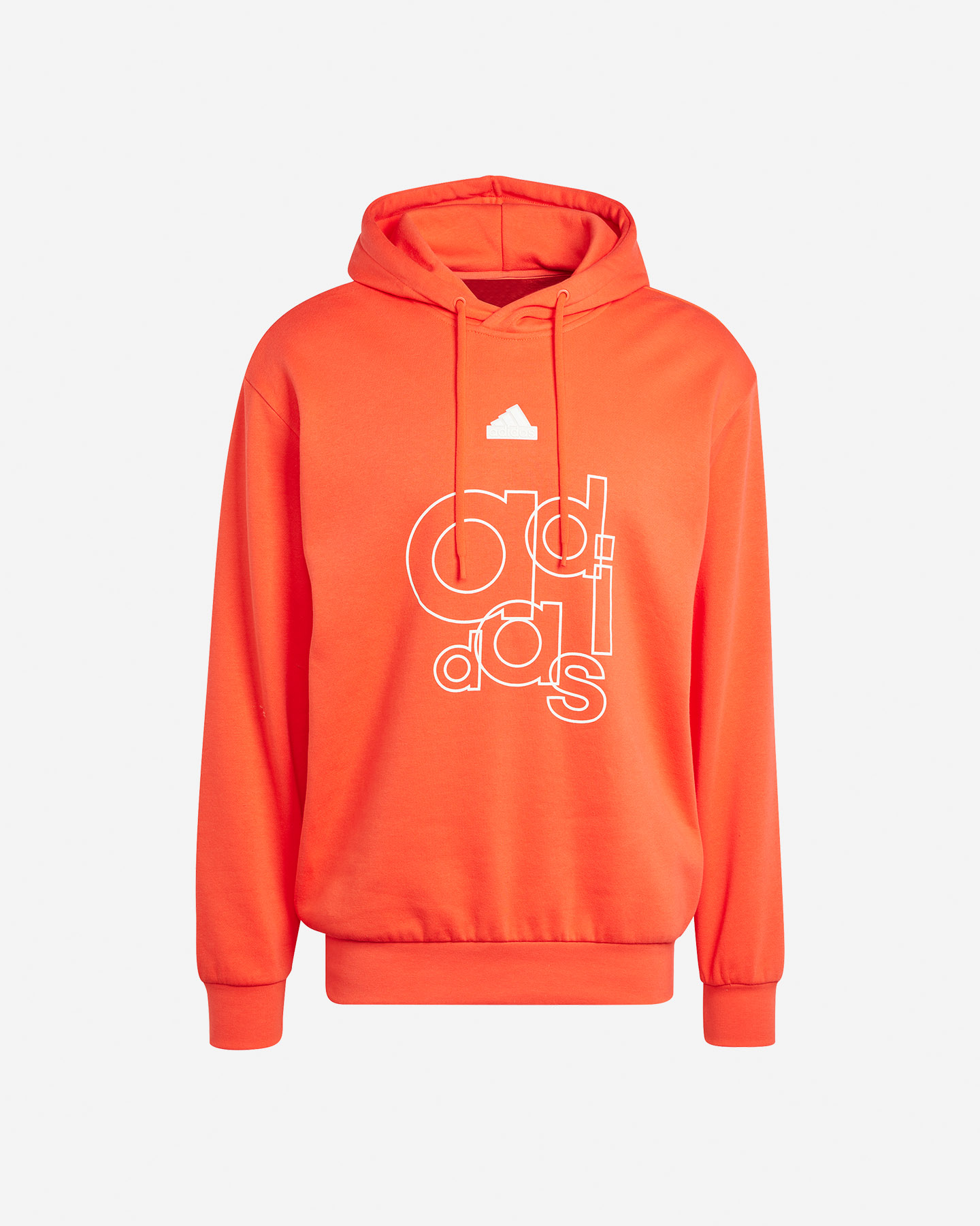 Felpa ADIDAS BRAND LOVE M - Arancione - 0 | Cisalfa Sport