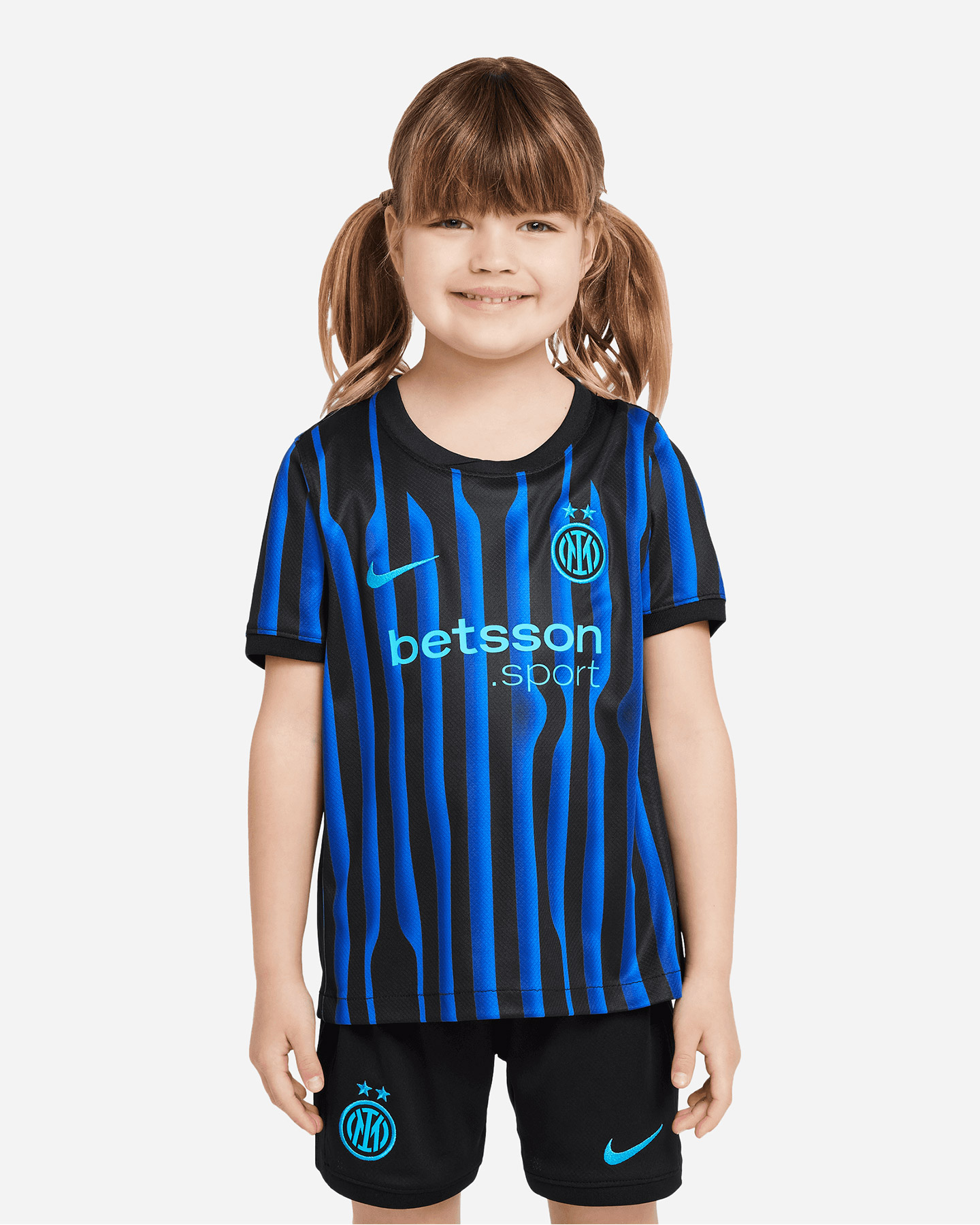 Abbigliamento calcio ufficiale NIKE MINIKIT NIKE INTER 25-26 HOME STADIUM JR - Color mix - 2 | Cisalfa Sport