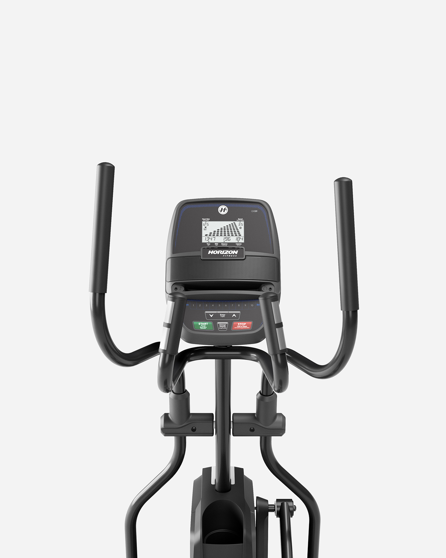 Ellittica HORIZON FITNESS EX-59  - Nero - 3 | Cisalfa Sport