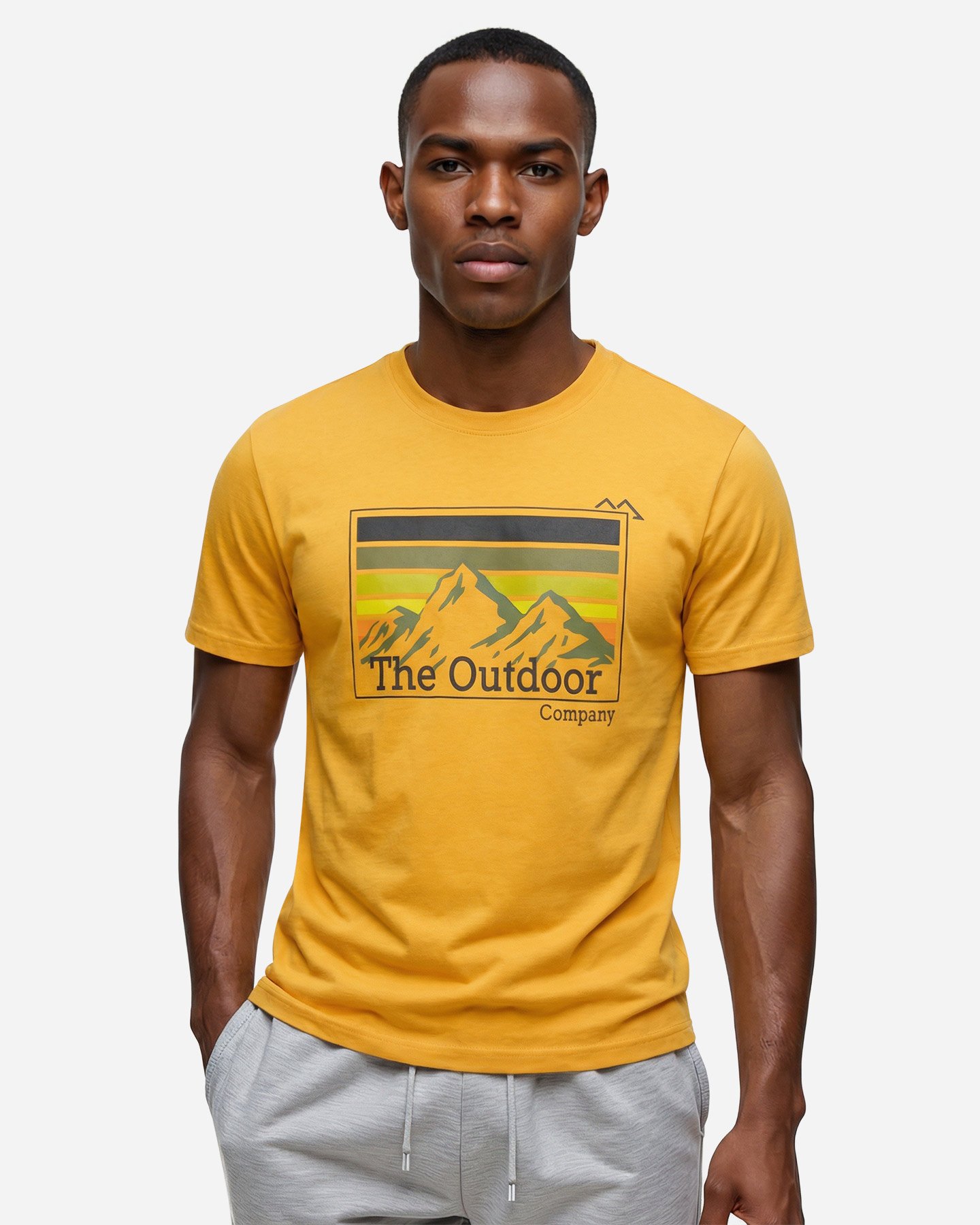 T-shirt 8848 ESSENTIAL M - Giallo - 2 | Cisalfa Sport