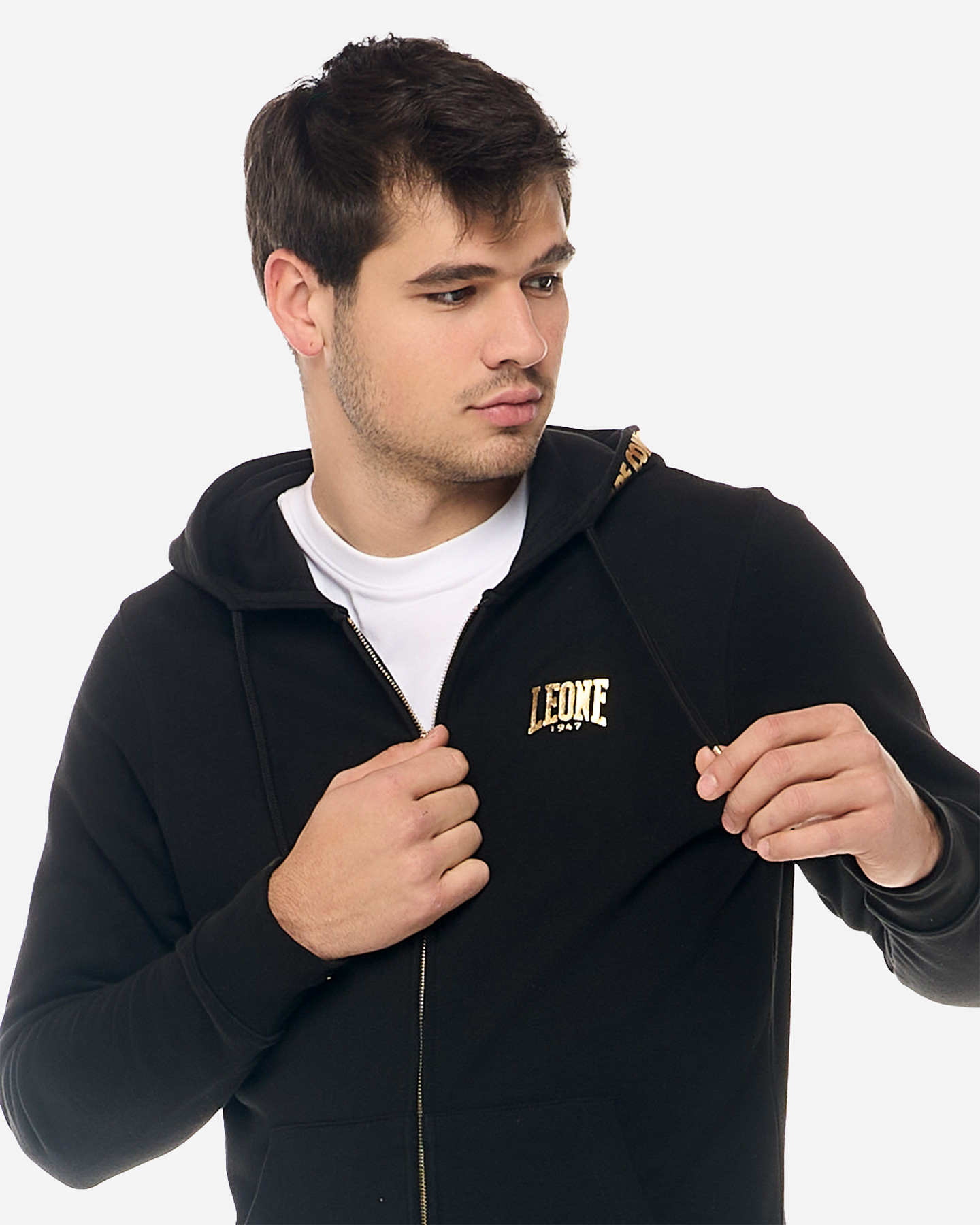 Felpa LEONE BASIC M - Nero - 2 | Cisalfa Sport