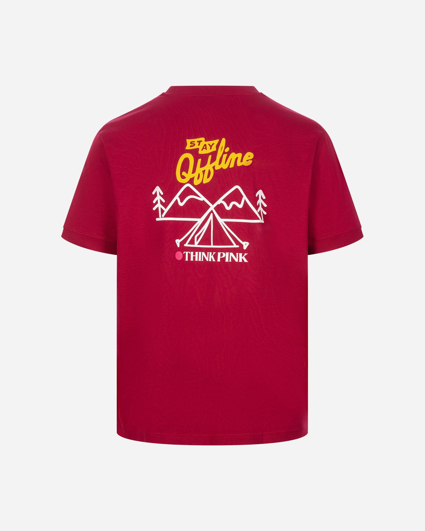T-shirt THINK PINK GOPCORE M - Rosso - 1 | Cisalfa Sport