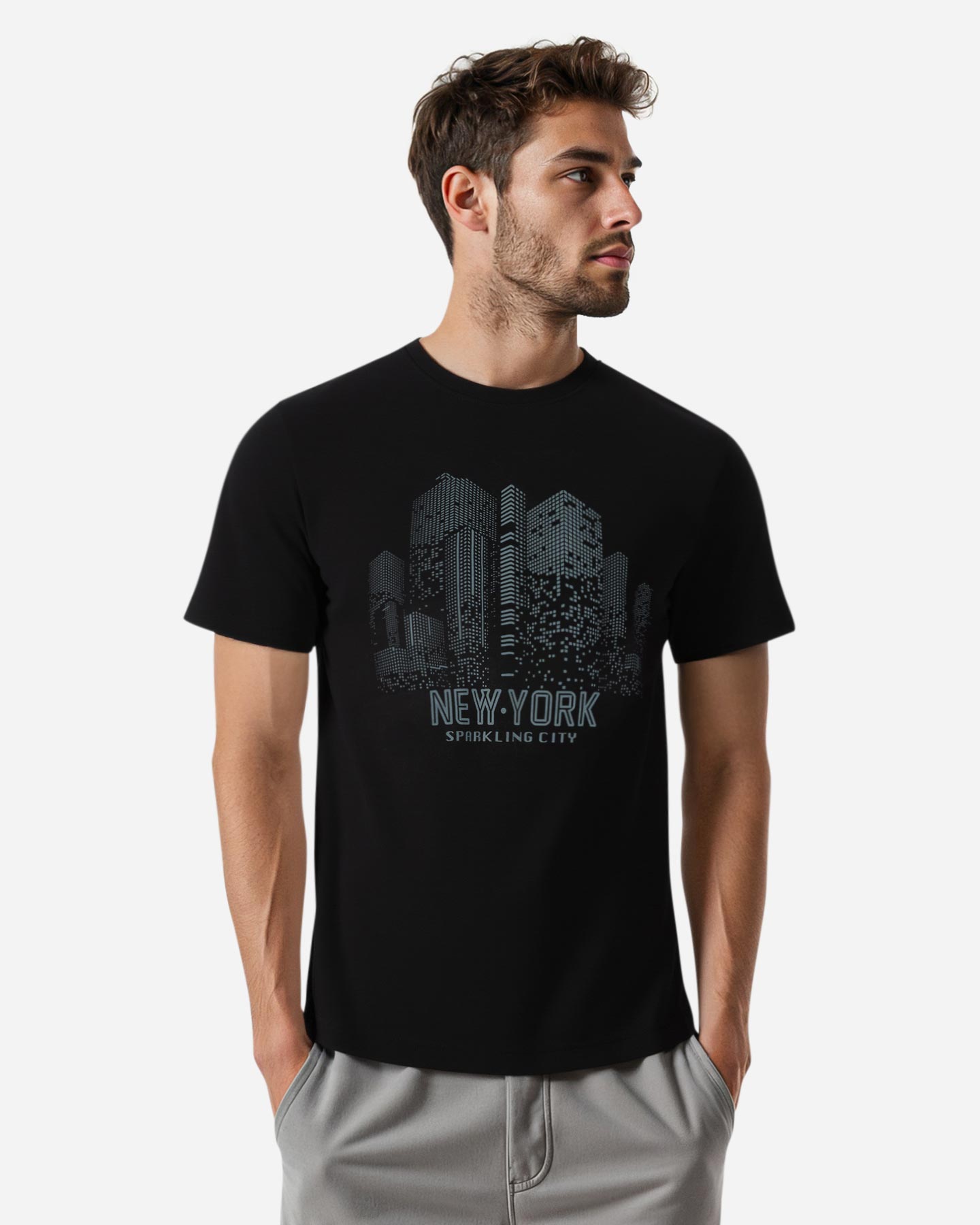 T-shirt DACK'S ESSENTIAL M - Nero - 3 | Cisalfa Sport