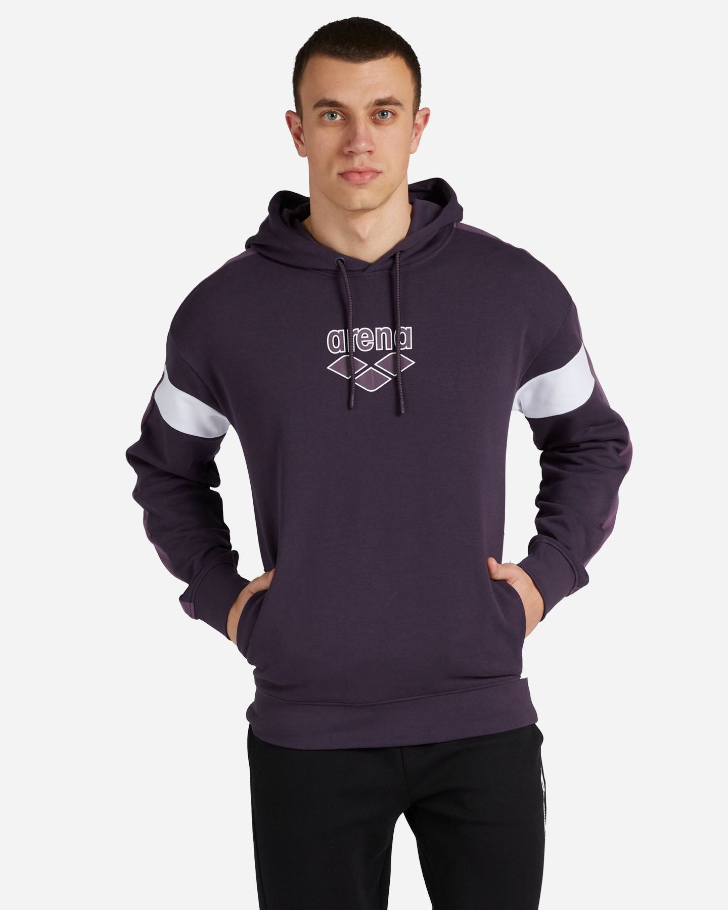 Felpa ARENA ATHLETICS M - Viola - 0 | Cisalfa Sport