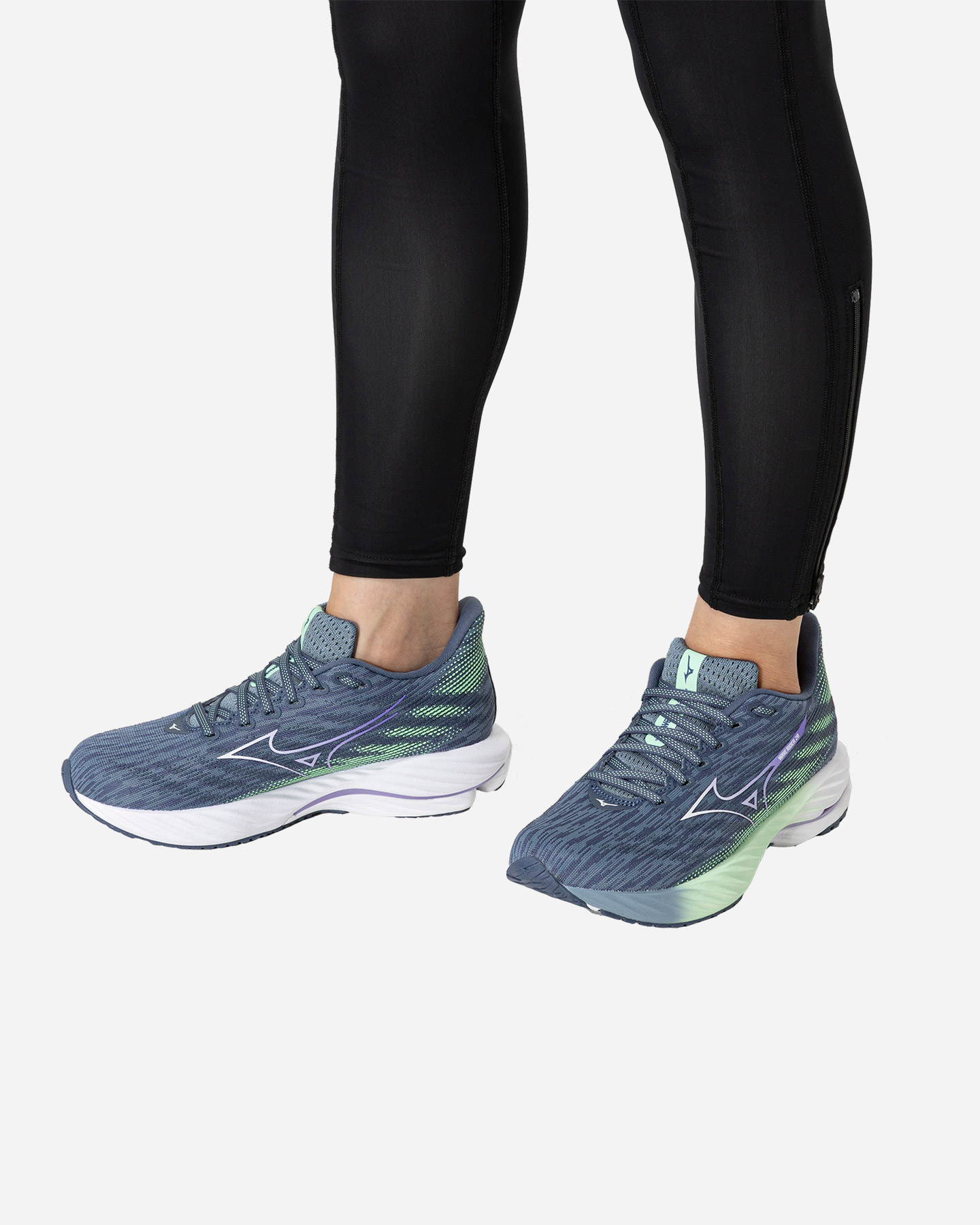 Scarpe running MIZUNO WAVE RIDER 28 W - Grigio - 4 | Cisalfa Sport