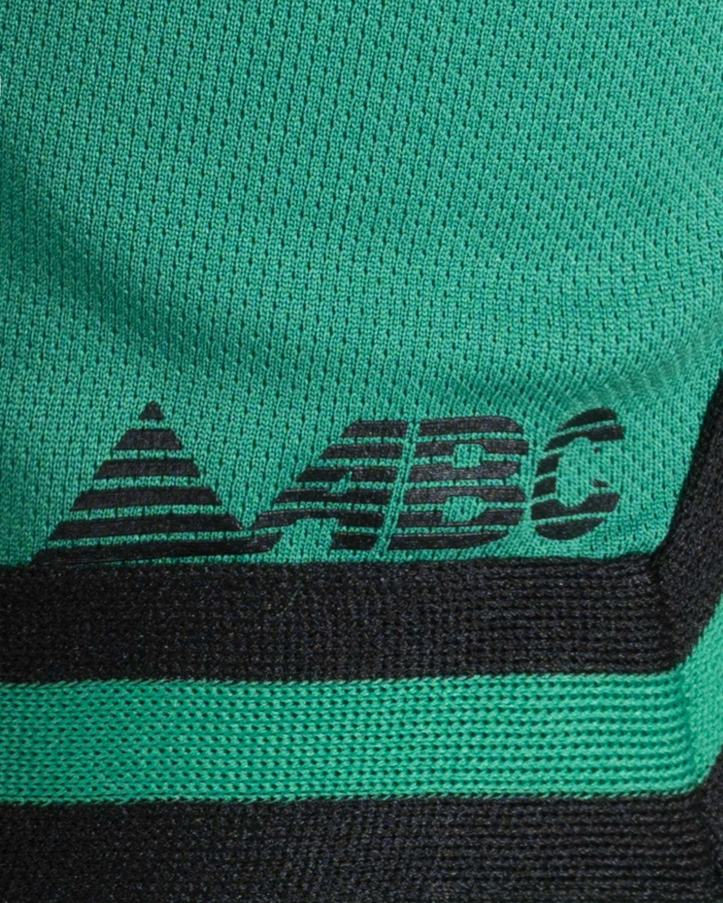 Pantaloncini basket ABC TEAMWEAR JR - Verde - 2 | Cisalfa Sport