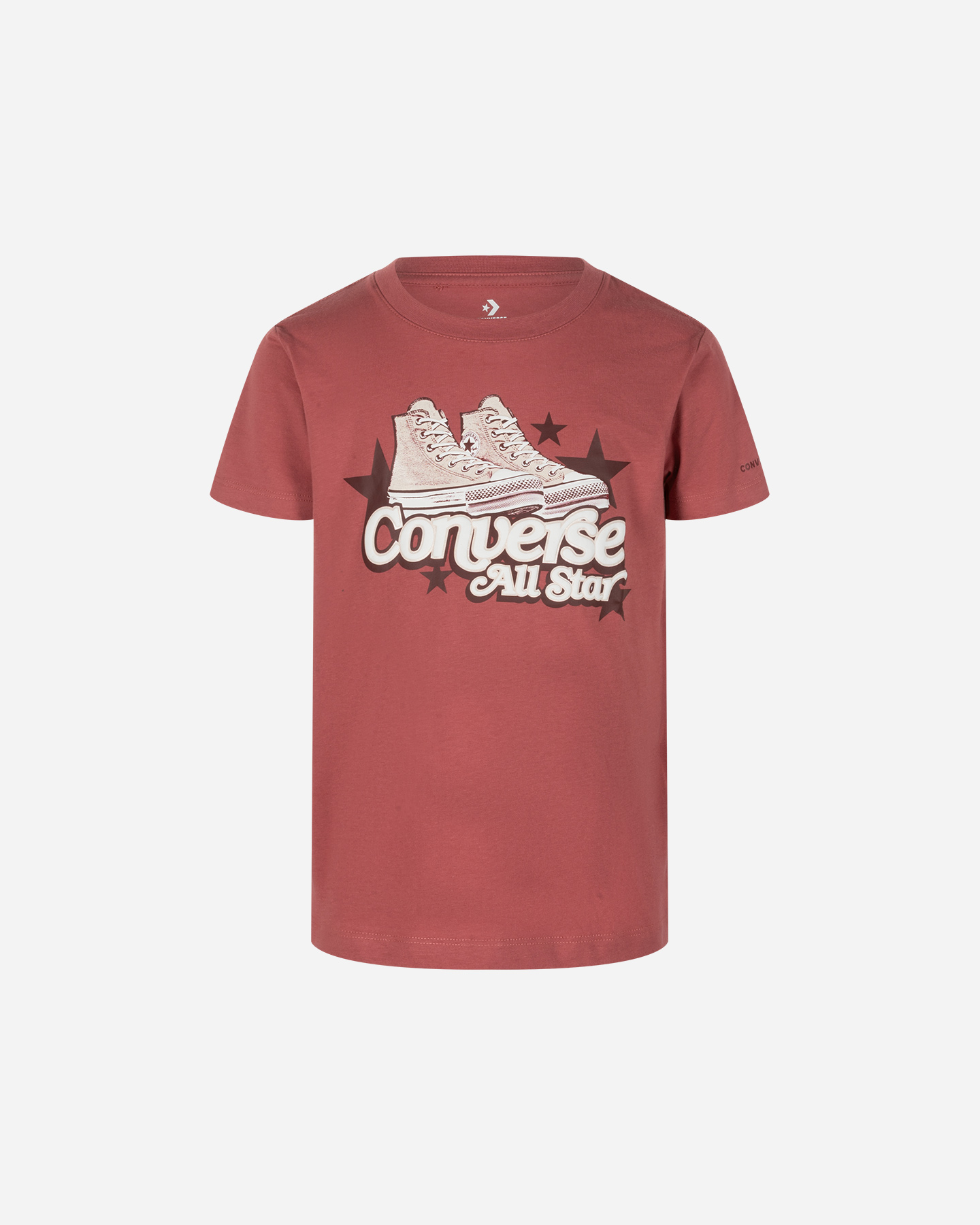 T-shirt CONVERSE SHOE JR - Rosso - 0 | Cisalfa Sport