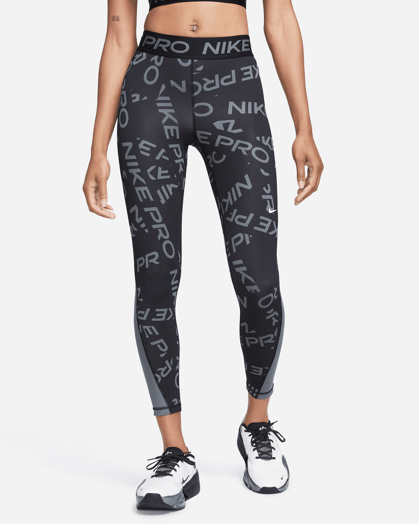 Image of Nike All Over Printed W - Leggings - Donna