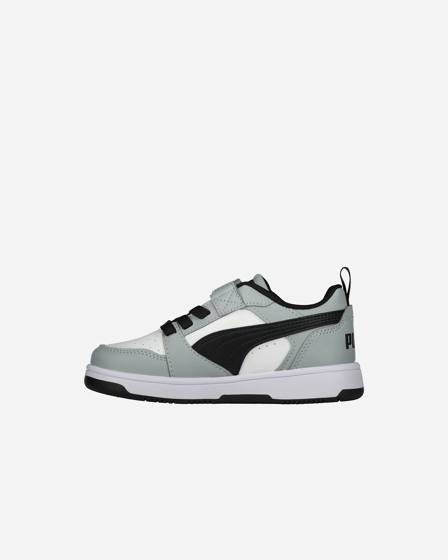Scarpe sneakers PUMA REBOUND V6 LOW PS JR - Grigio - 3 | Cisalfa Sport