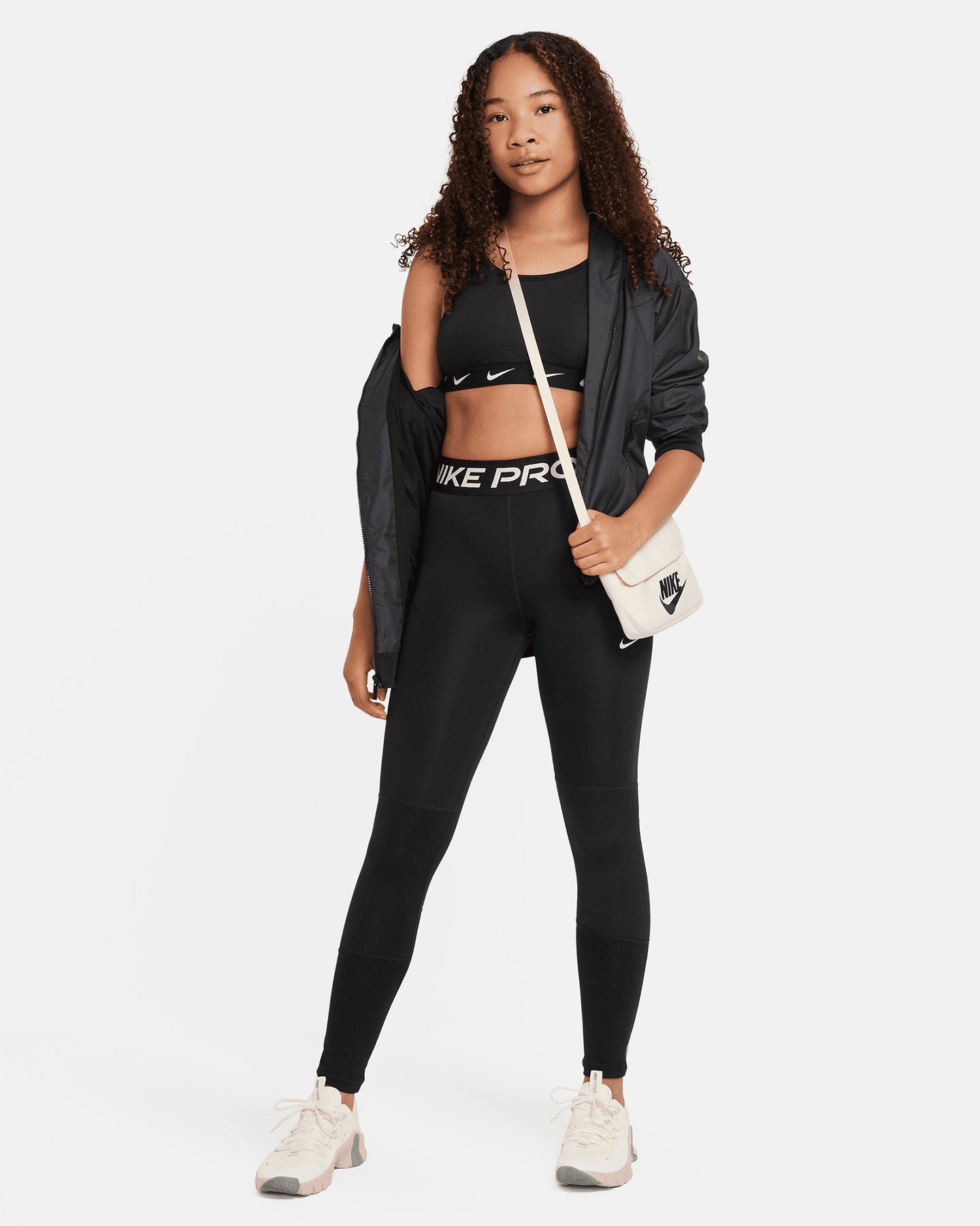 Canotta NIKE DRI FIT ONE JR - Nero - 4 | Cisalfa Sport