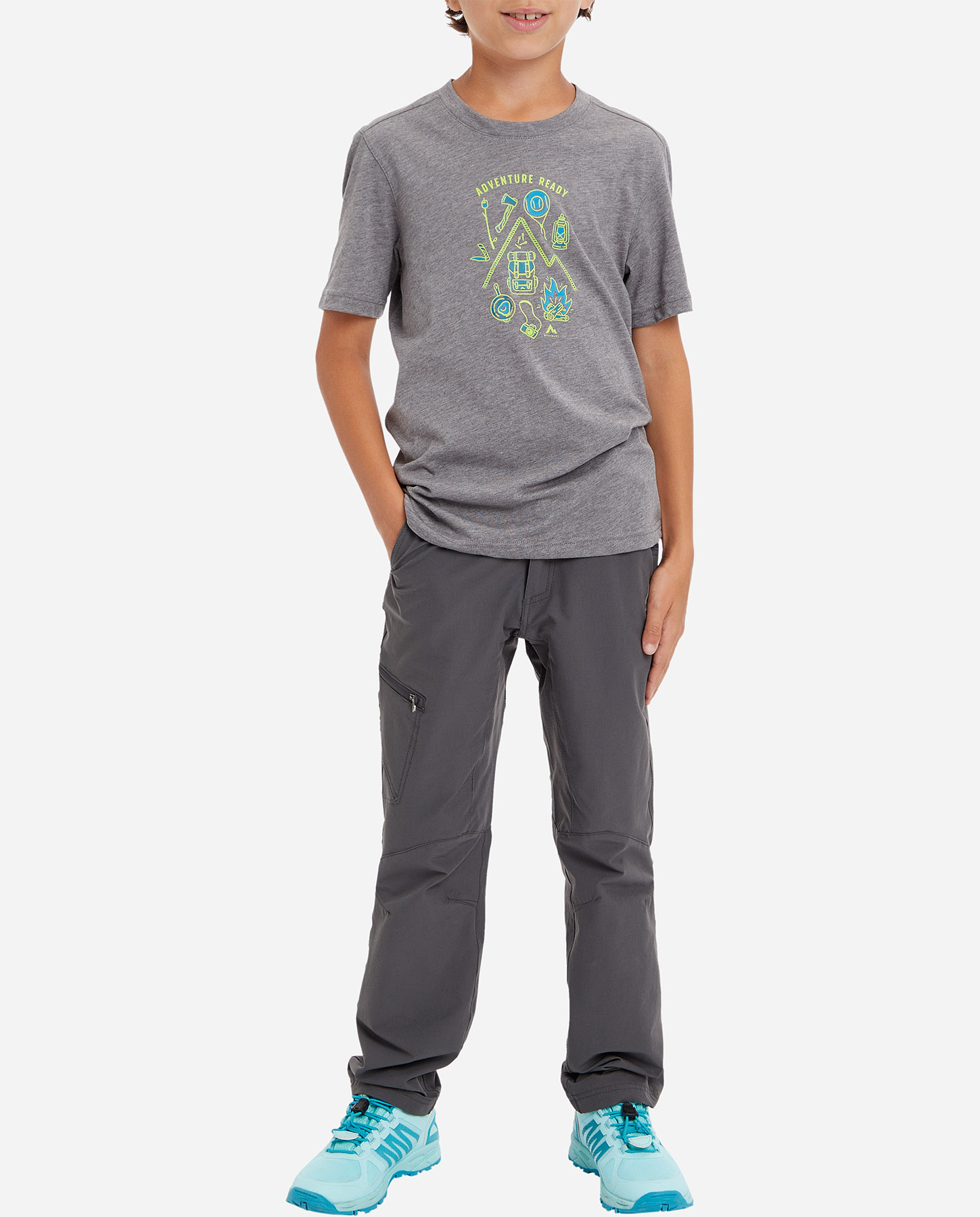 Pantalone outdoor MCKINLEY SCRANTON JR - Antracite - 2 | Cisalfa Sport