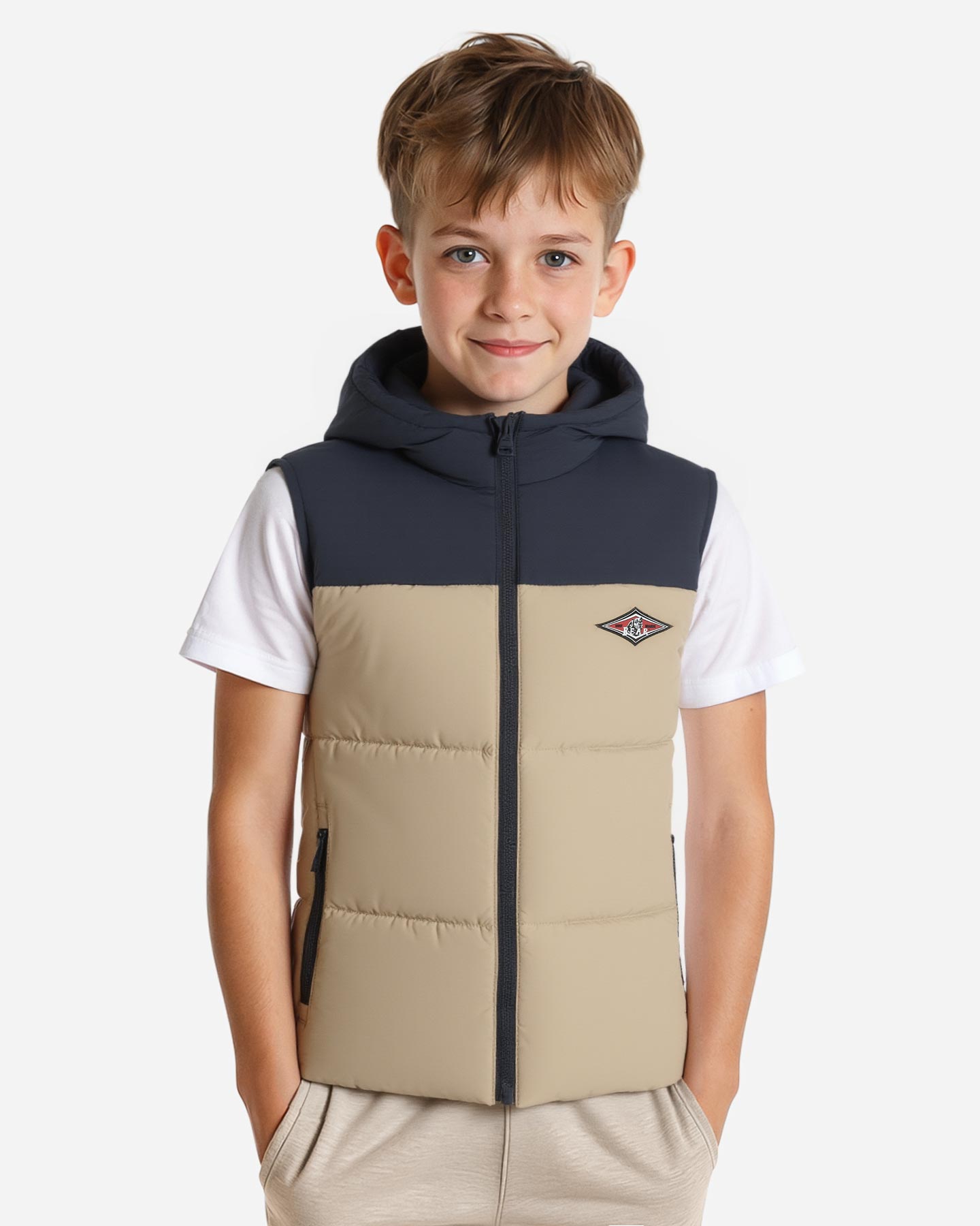 Gilet BEAR SHORE BREAK JR - Verde - 3 | Cisalfa Sport