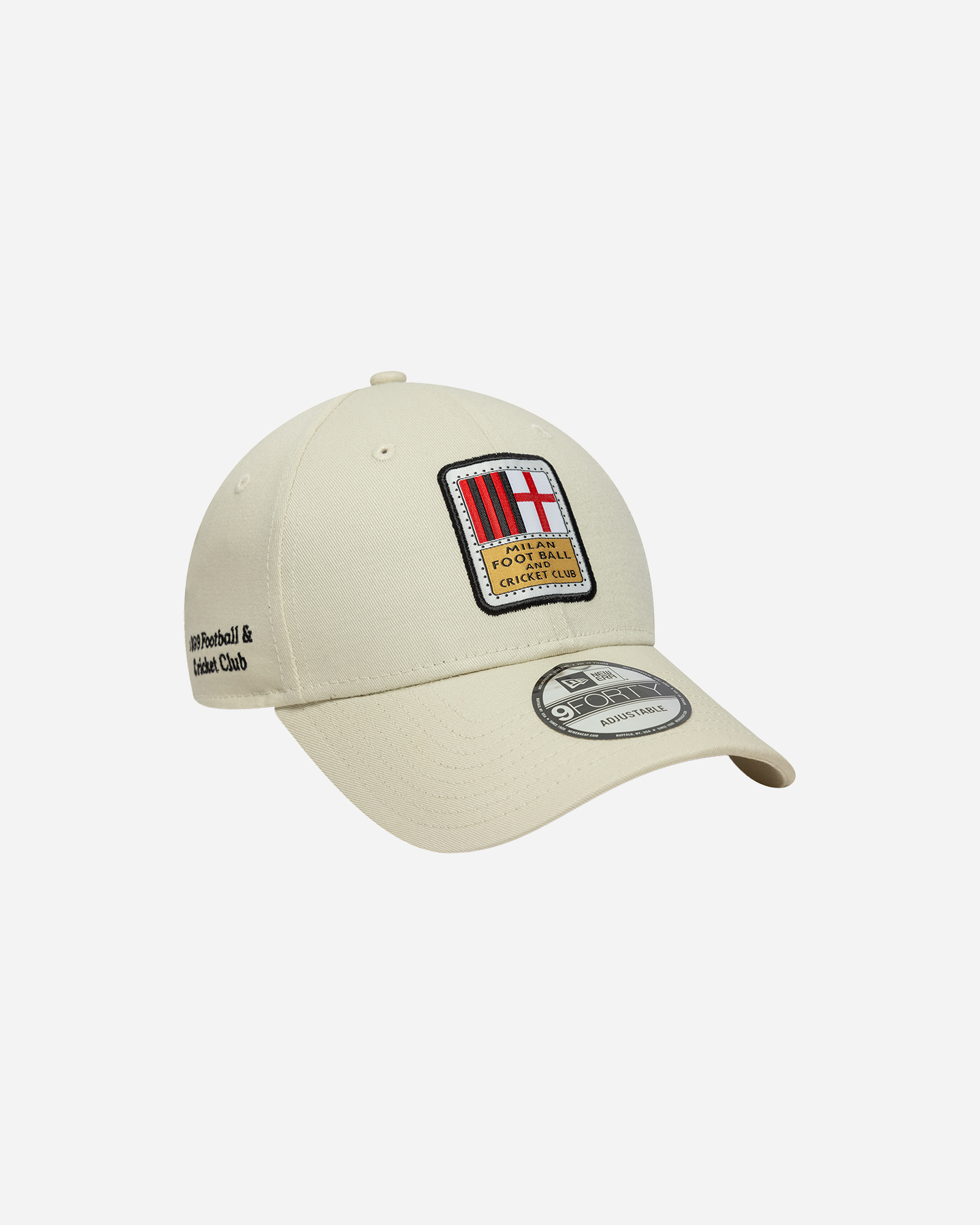 Accessorio calcio ufficiale NEW ERA 9FORTY AC MILAN M - Beige - 2 | Cisalfa Sport